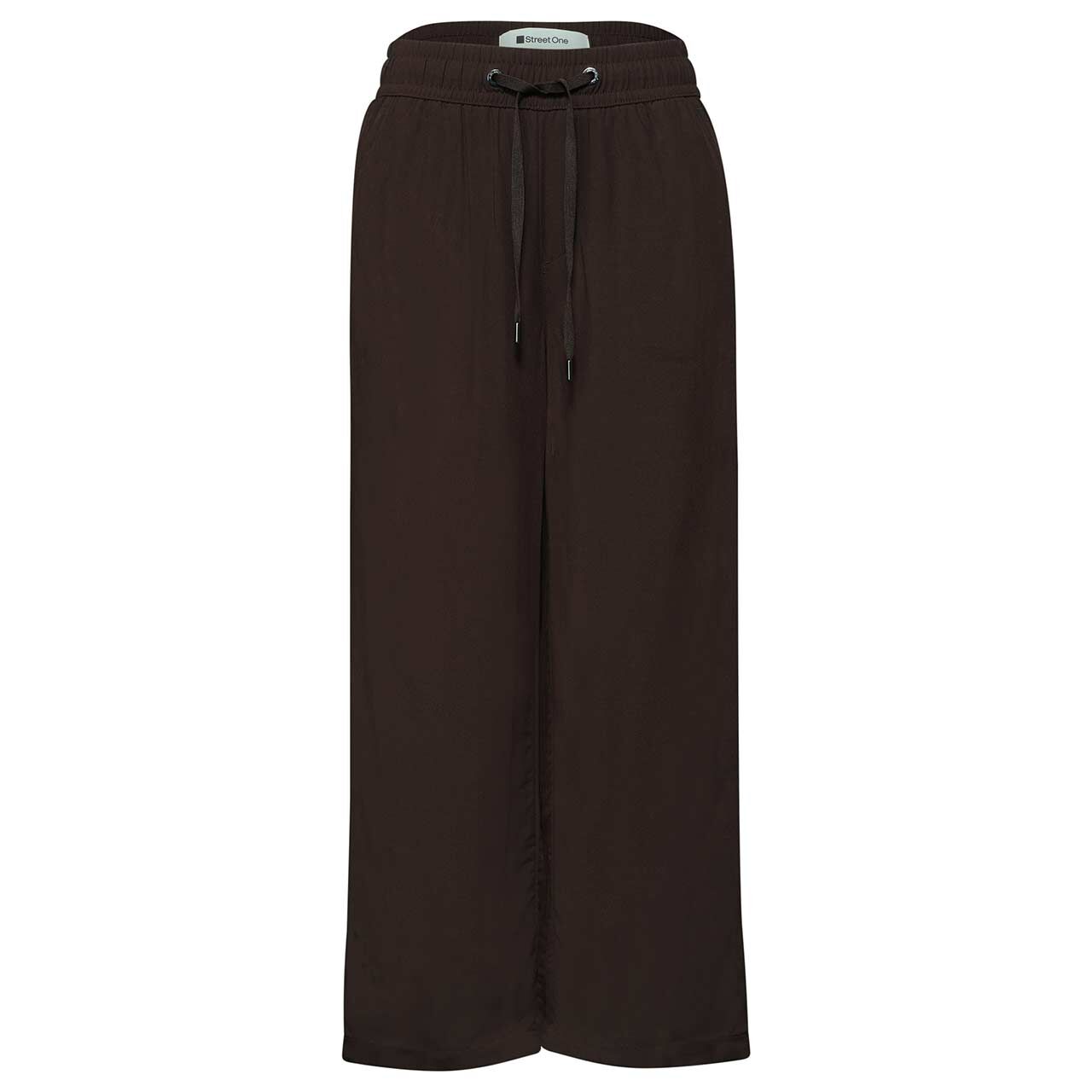 Street One Emee Wide Leg 7/8 Hose deep earth