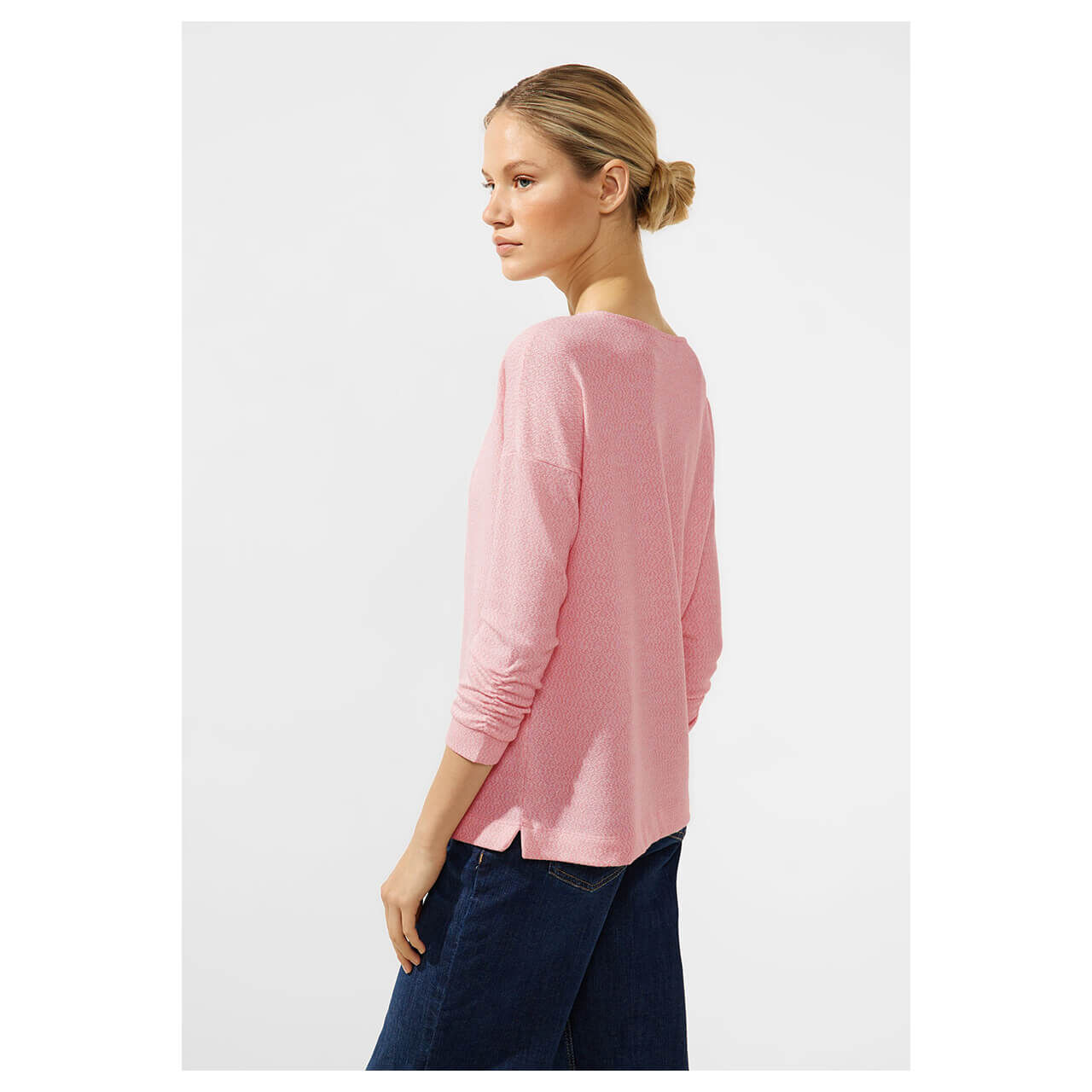 Street One Gathering 3/4 Arm Shirt legend rose melange Street One Gathering 3/4 Arm Shirt legend rose melange