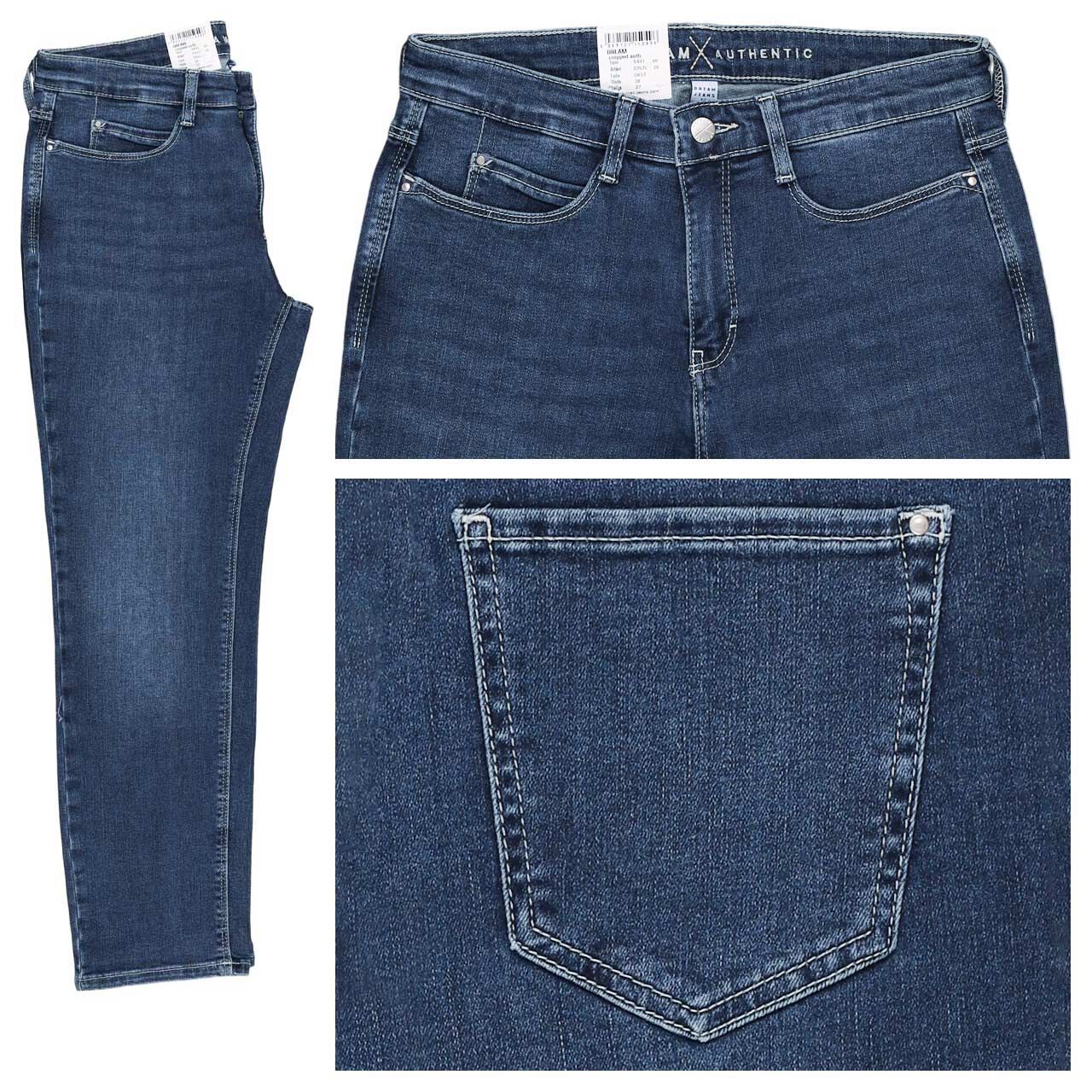 MAC Dream 7/8 Jeans blue moon basic wash cropped authentic