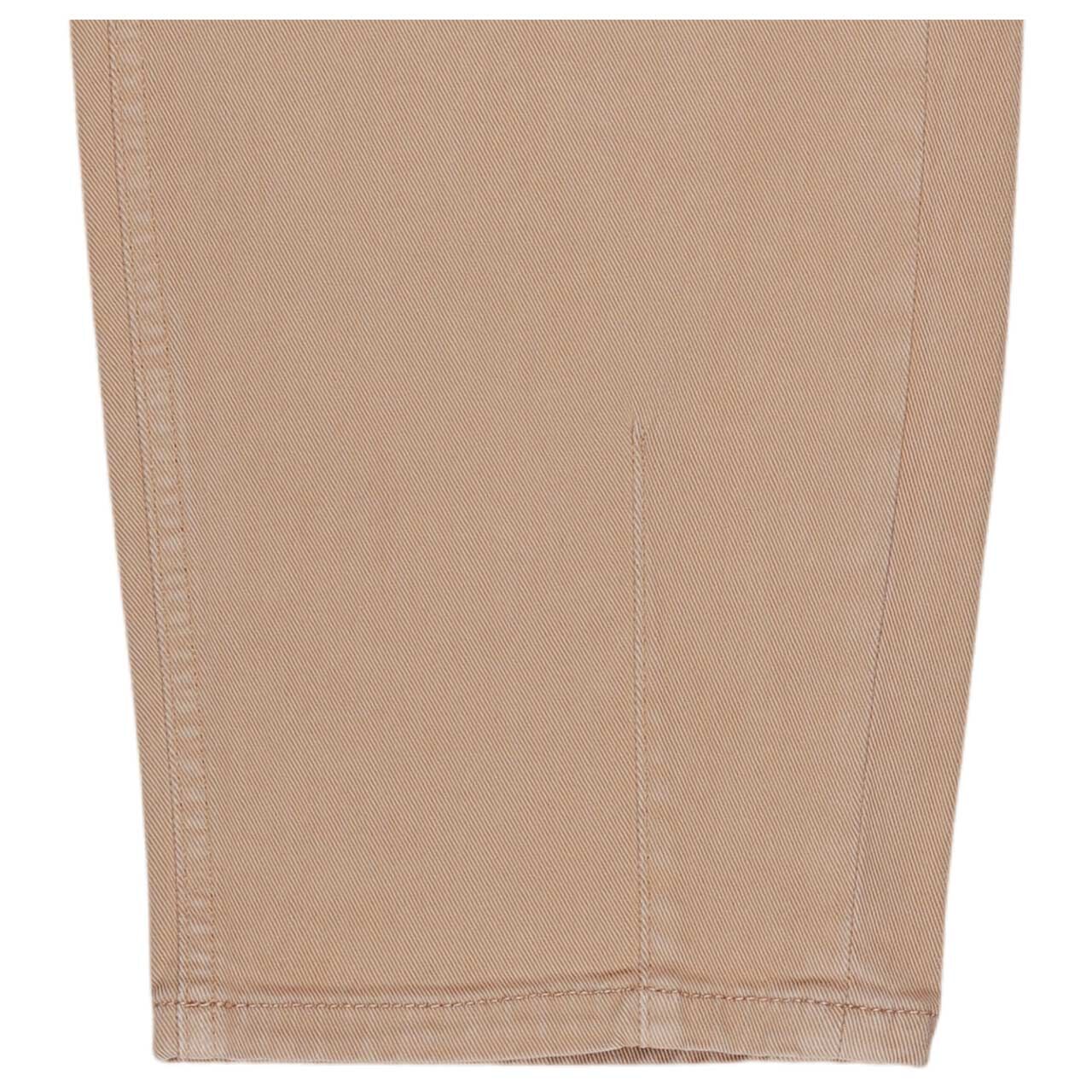 Damen Ankle Jeans Kaia von Blue Fire in Hellbraun, Detailansicht Saum