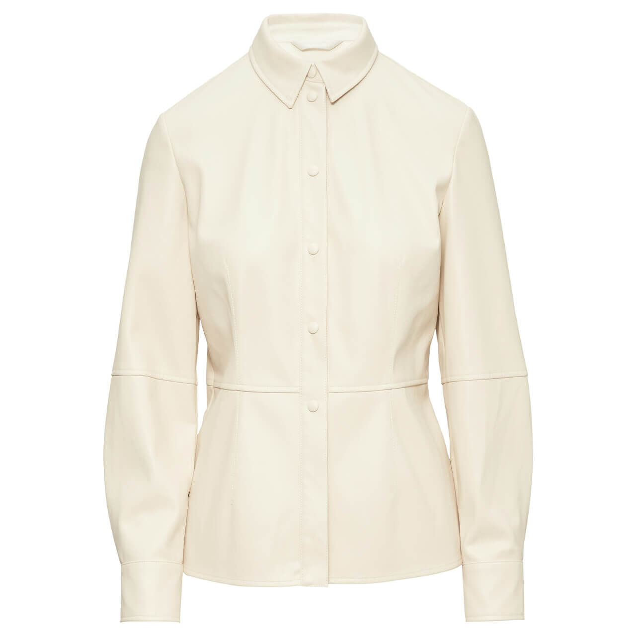 Comma Damen Jacke white leather