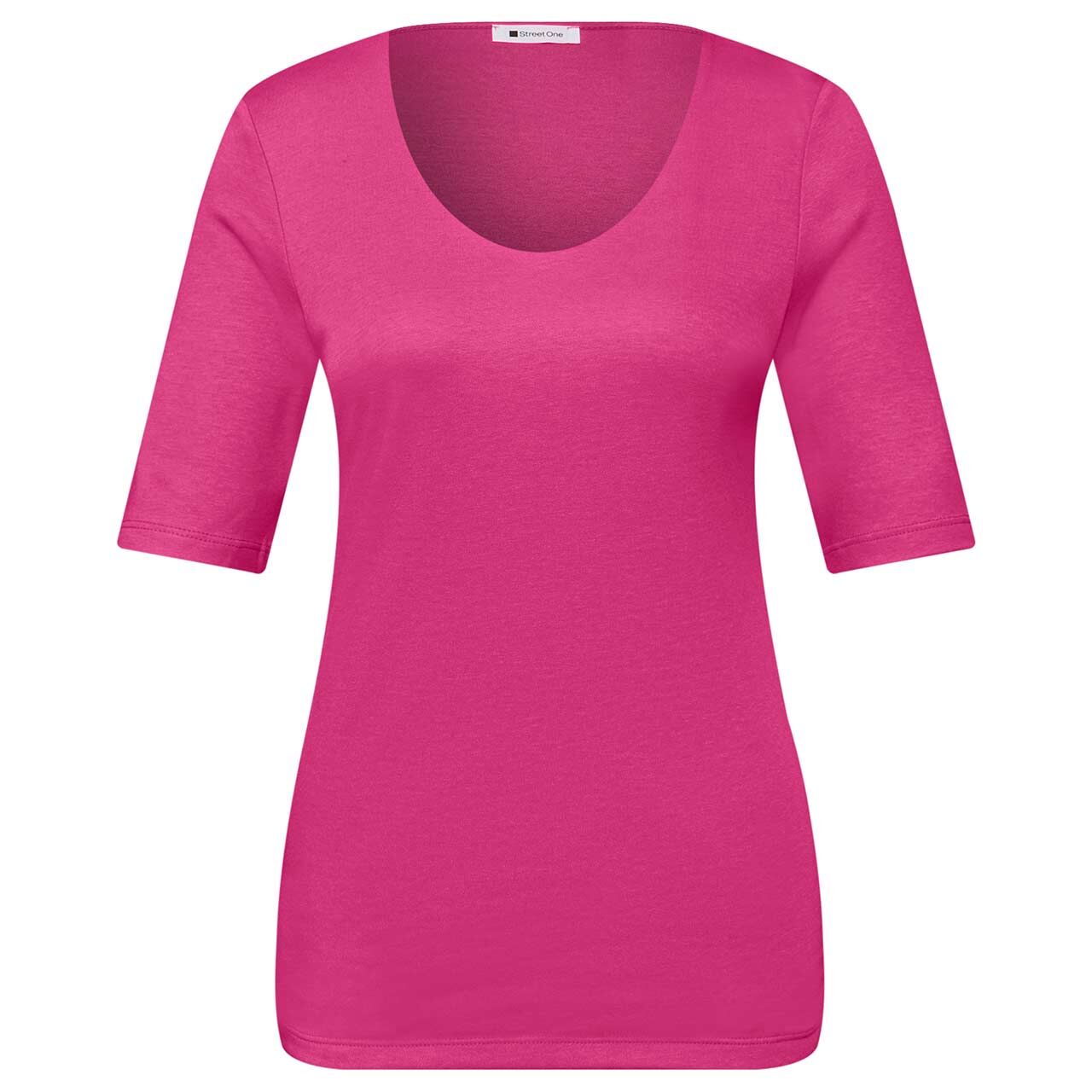 Street One Damen T-Shirt Palmira magenta dream
