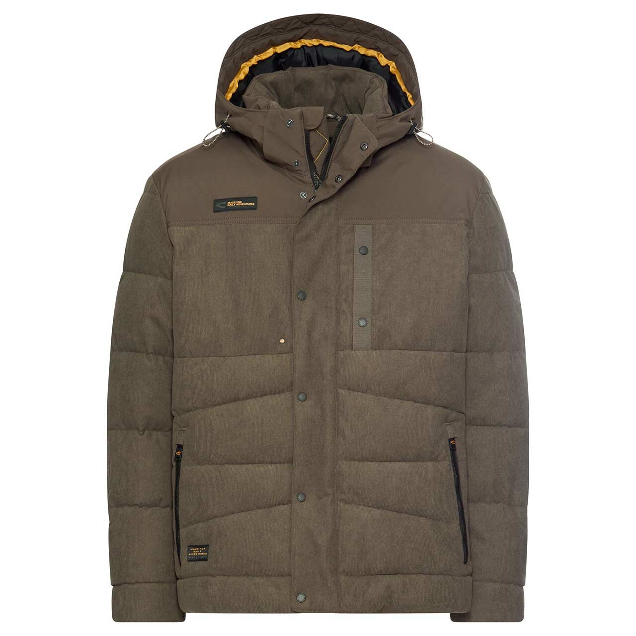 Camel active Herren Cord Jacke dark chocolate