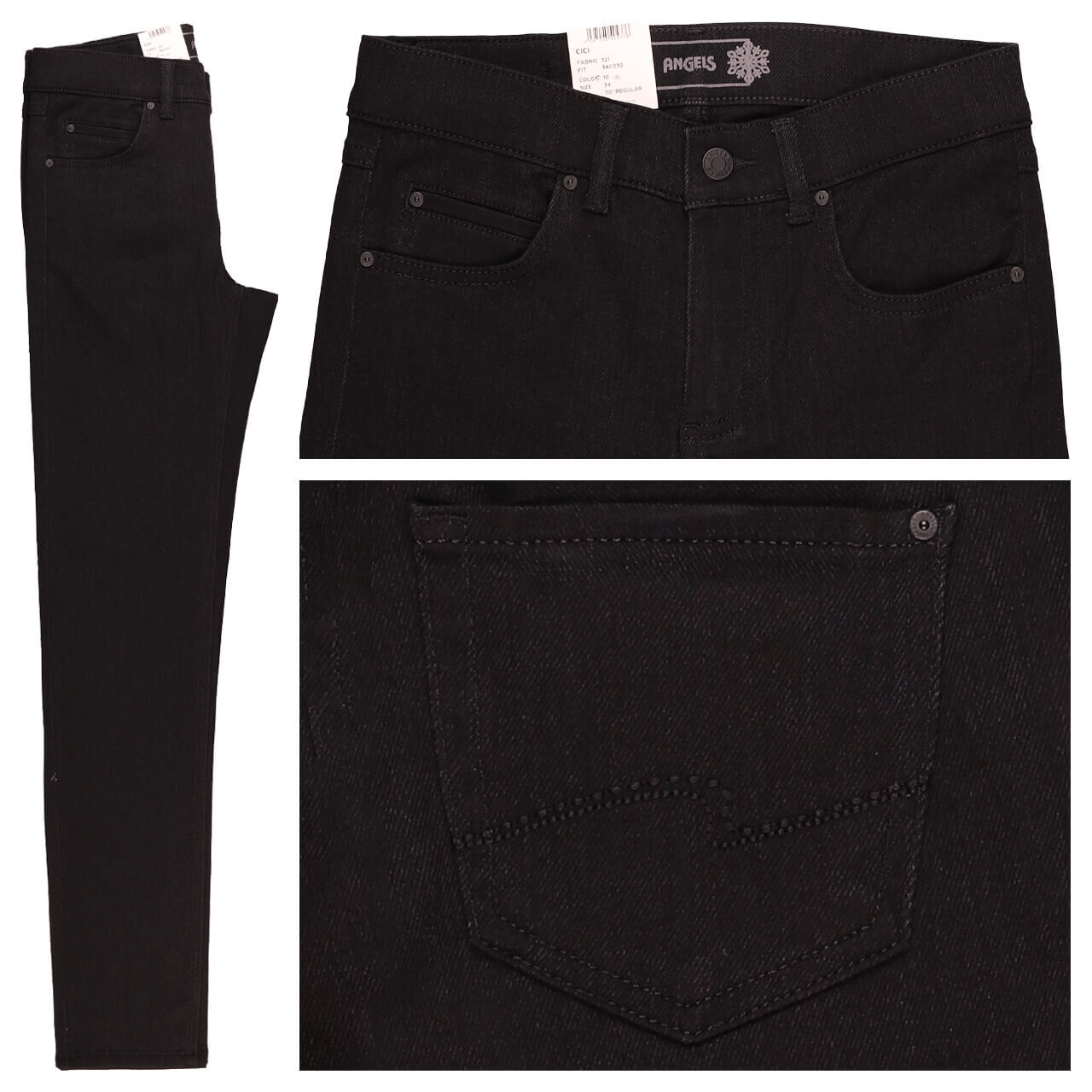 Angels Cici Jeans black thermo denim