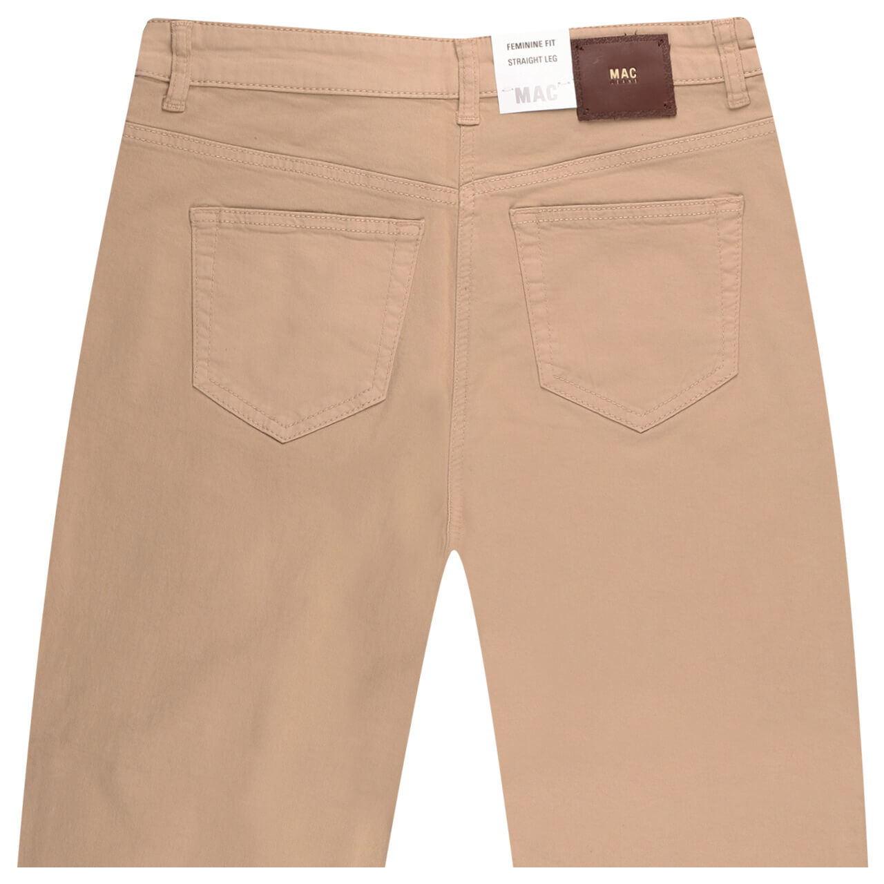 Damenjeans Stella von MAC in Sand, Rückansicht