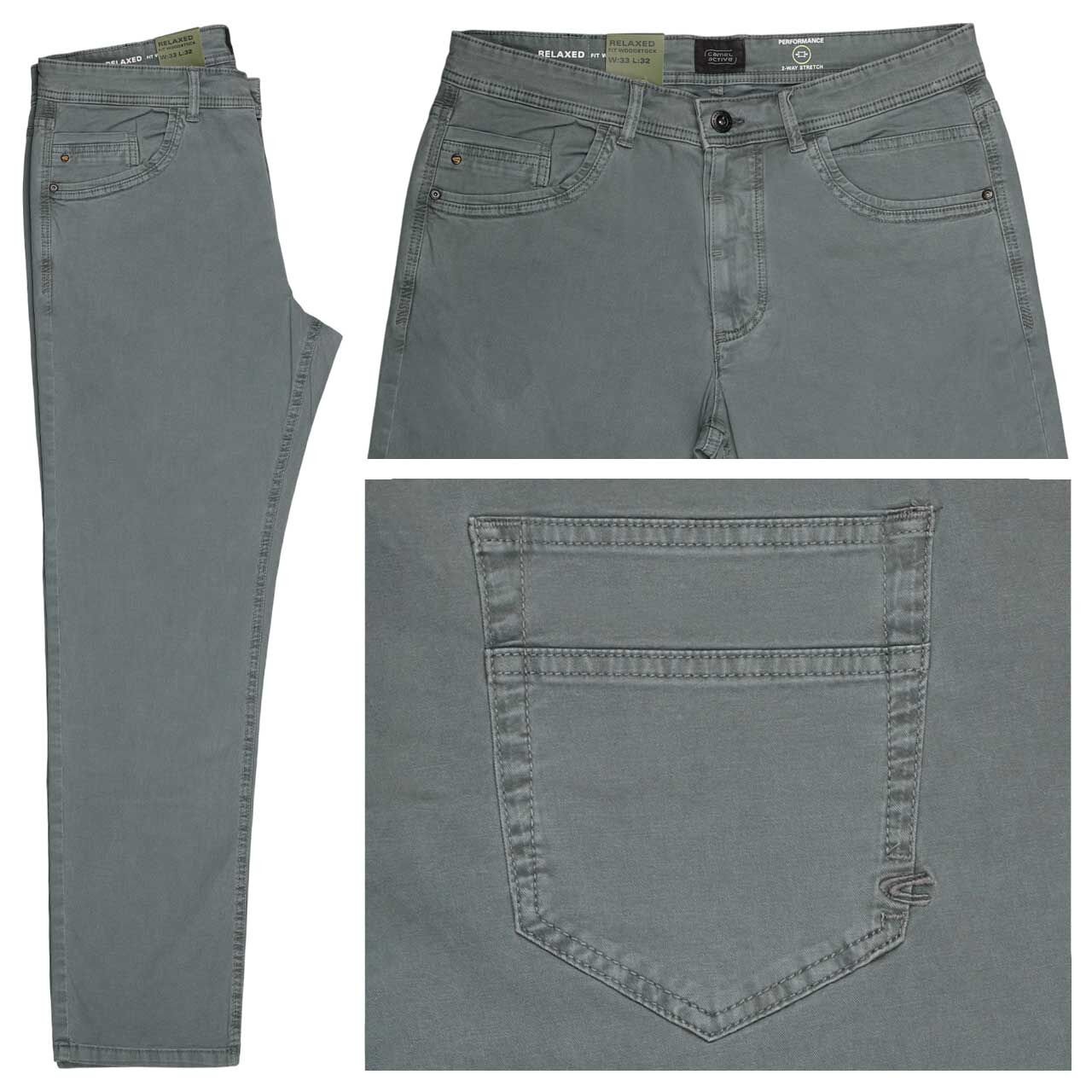 Camel active Woodstock Baumwollhose stormy blue