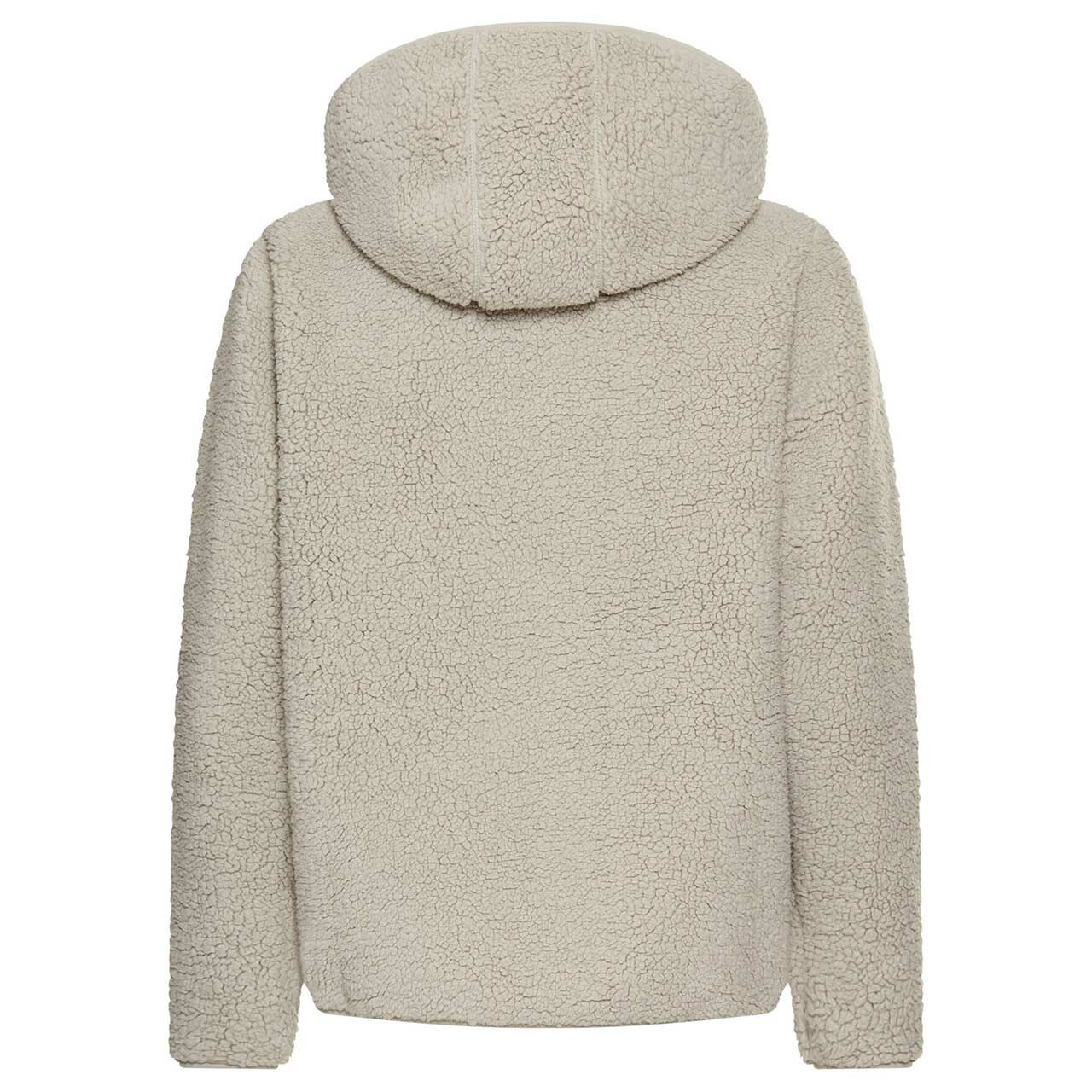 Damen Hoodie Teddy Sweatshirt von Camel active in Salbeigrün, Rückansicht
