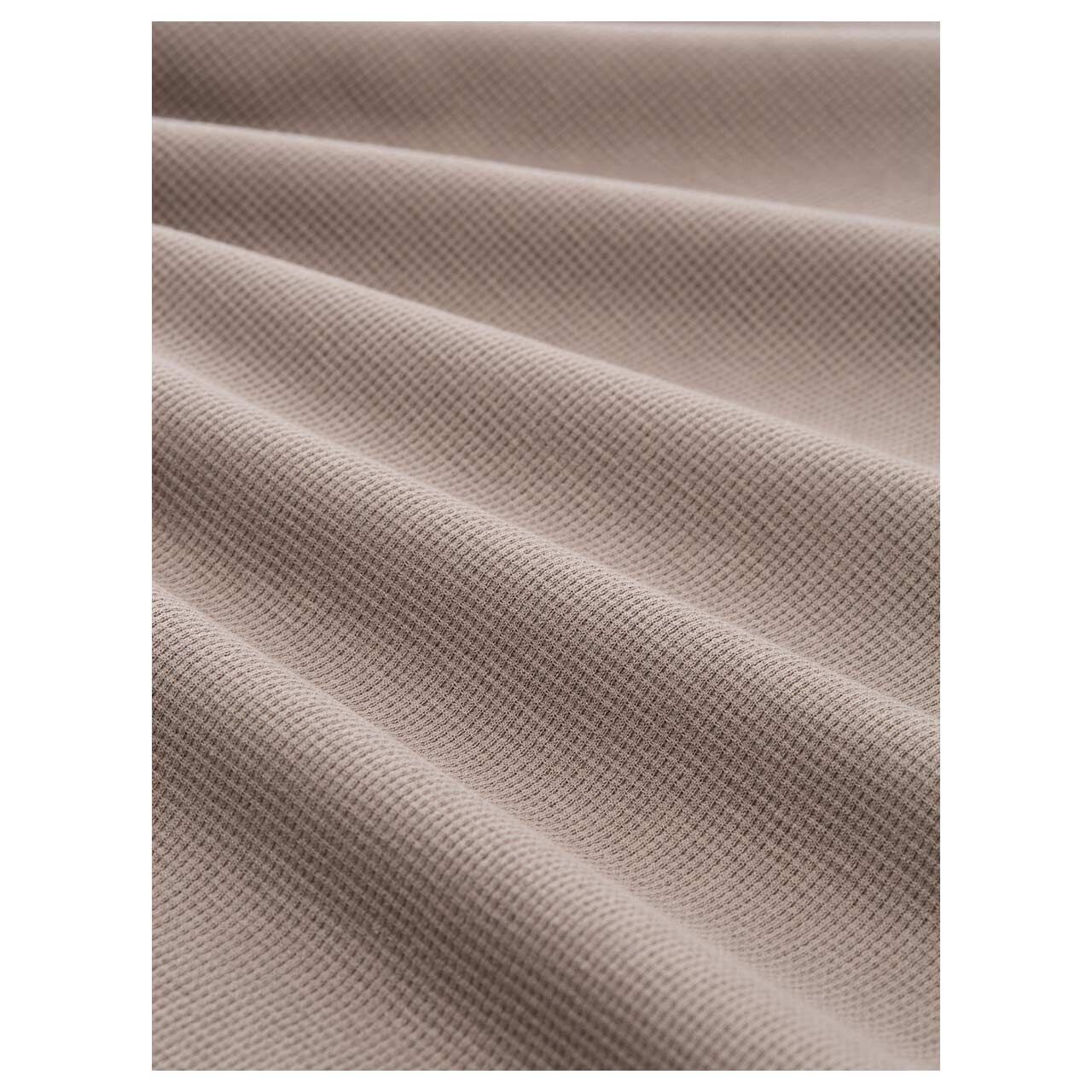 Tom Tailor Herren Polo Langarmshirt Structured driftwood taupe