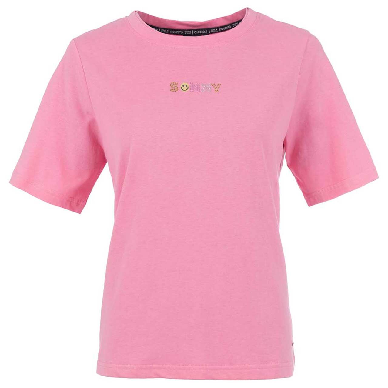 Soquesto Damen T-Shirt sunny soft rose