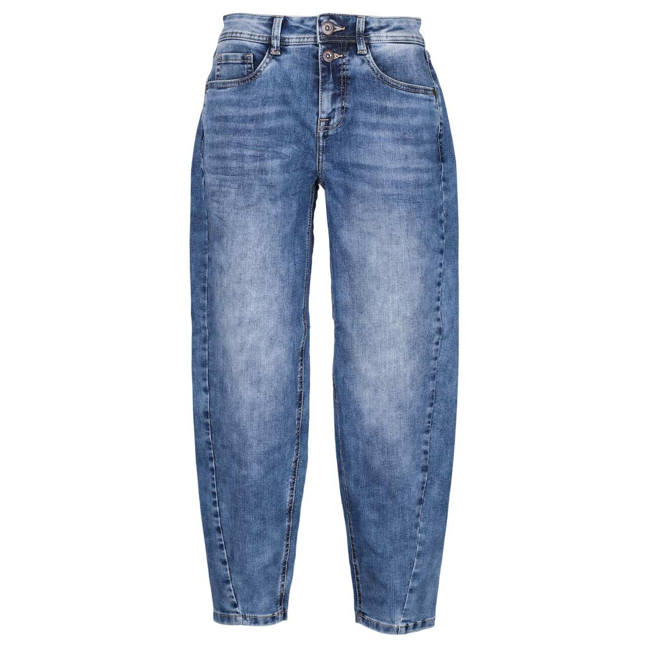 Street One Studio Cleo Ankle Jeans authentic mid blue washed