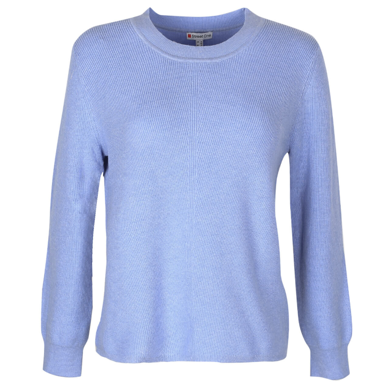 Street One Pullover für Damen in Hellblau meliert, FarbNr.: 13467