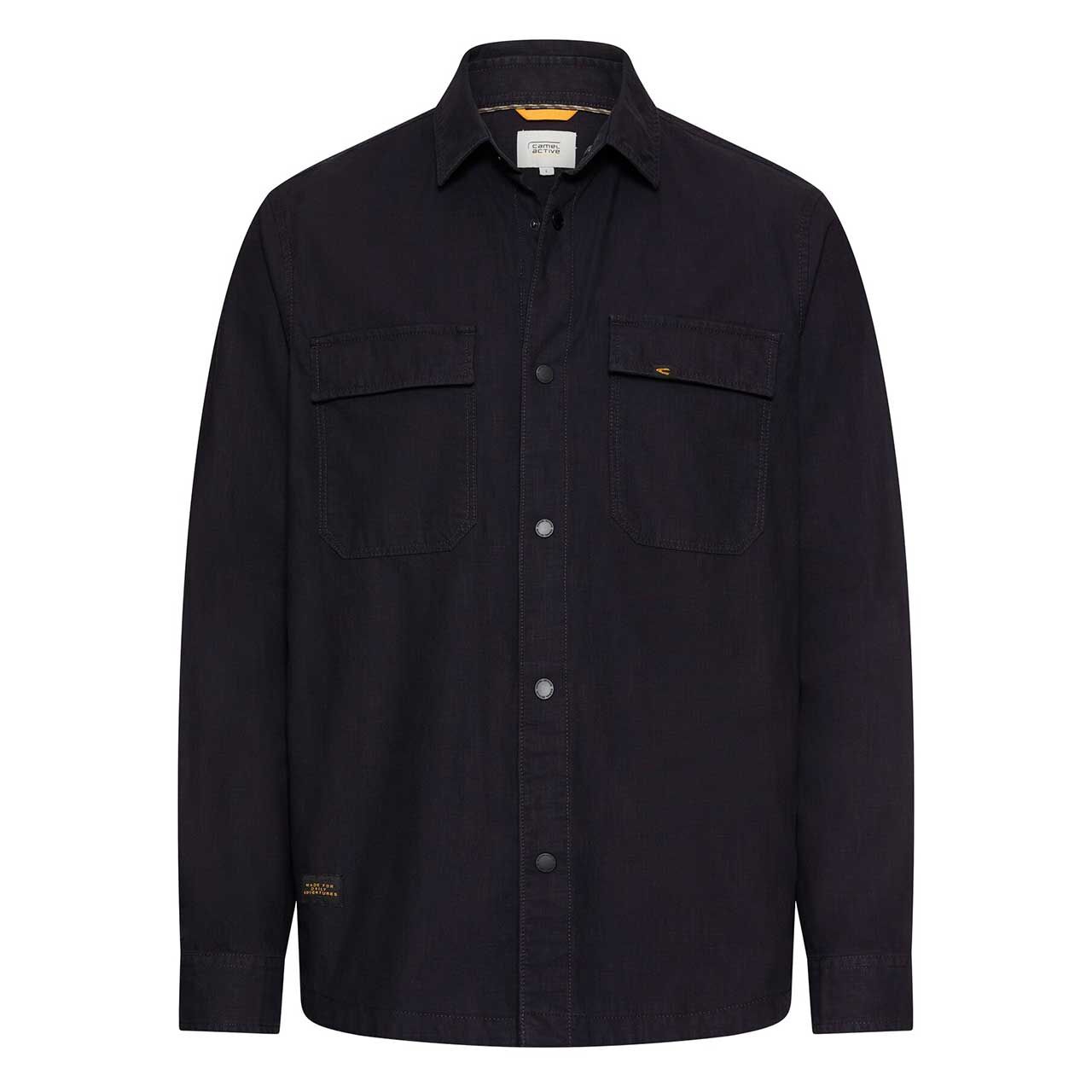 Camel active Herren Hemdjacke dark navy