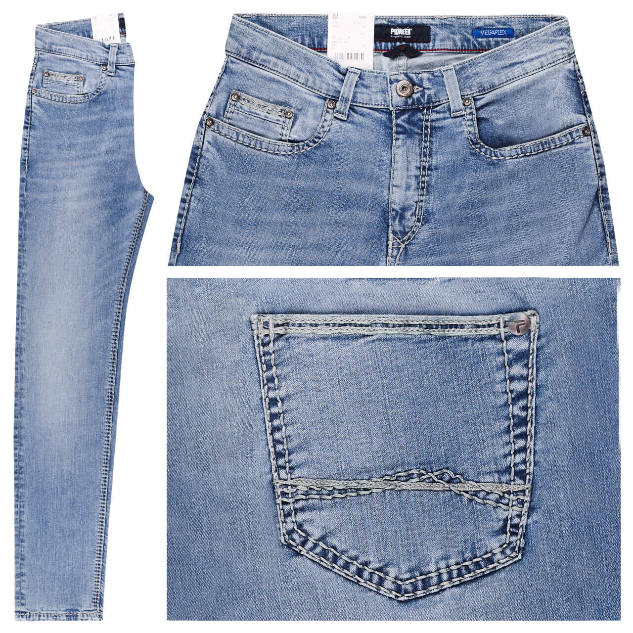 Pioneer Rando Jeans Megaflex light blue fashion