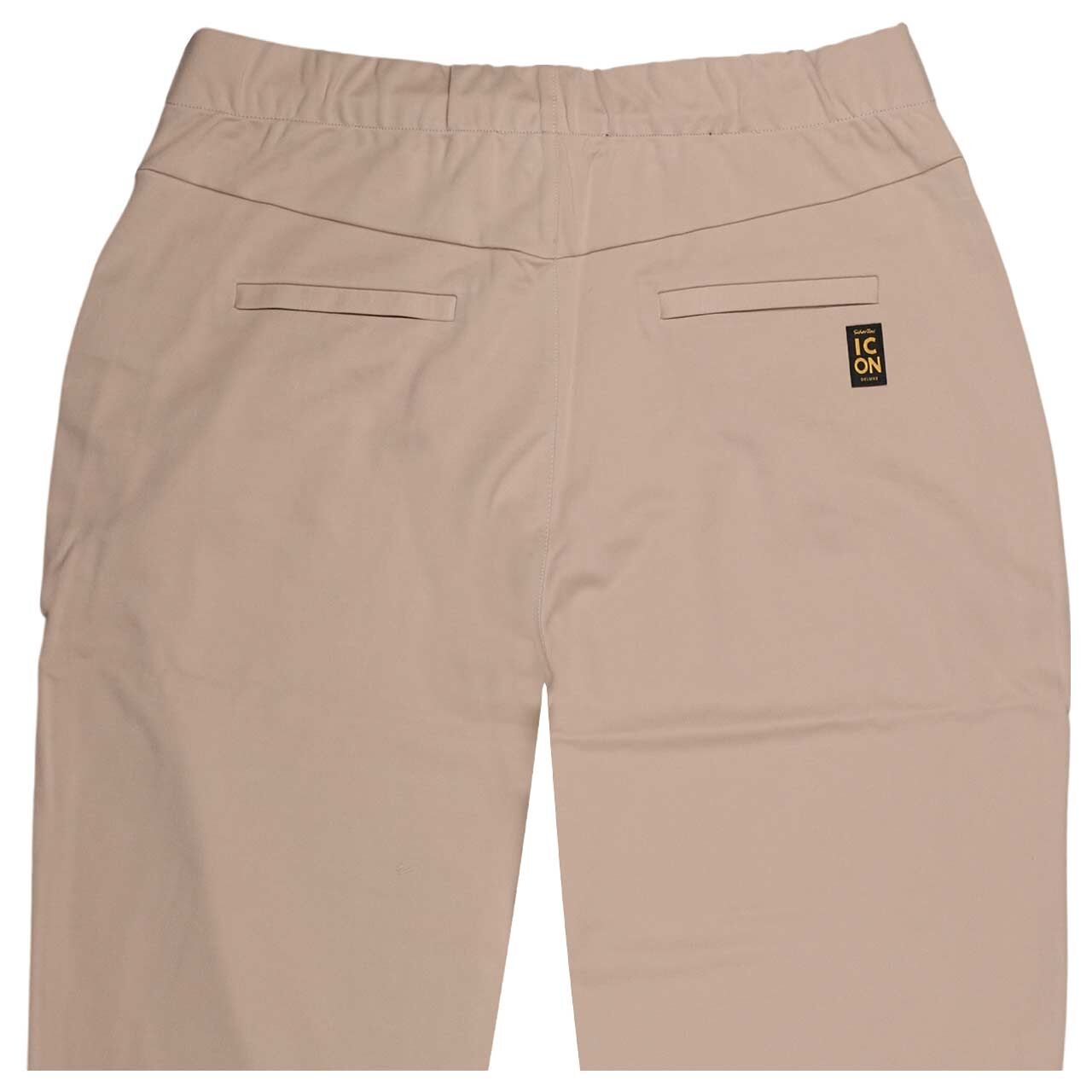 Damen 7/8 Hose Heartbreaker von Senoritas ICON in Greige, detaillierte Rückansicht