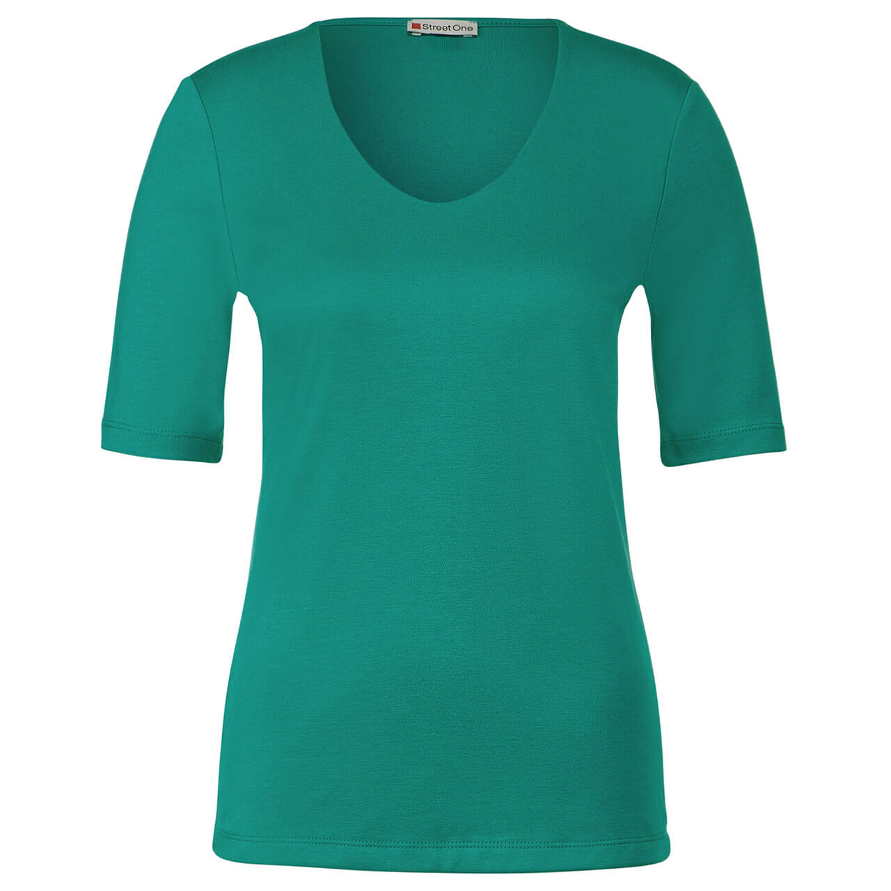 Street One Damen T-Shirt Palmira intense aqua Street One Damen T-Shirt Palmira intense aqua