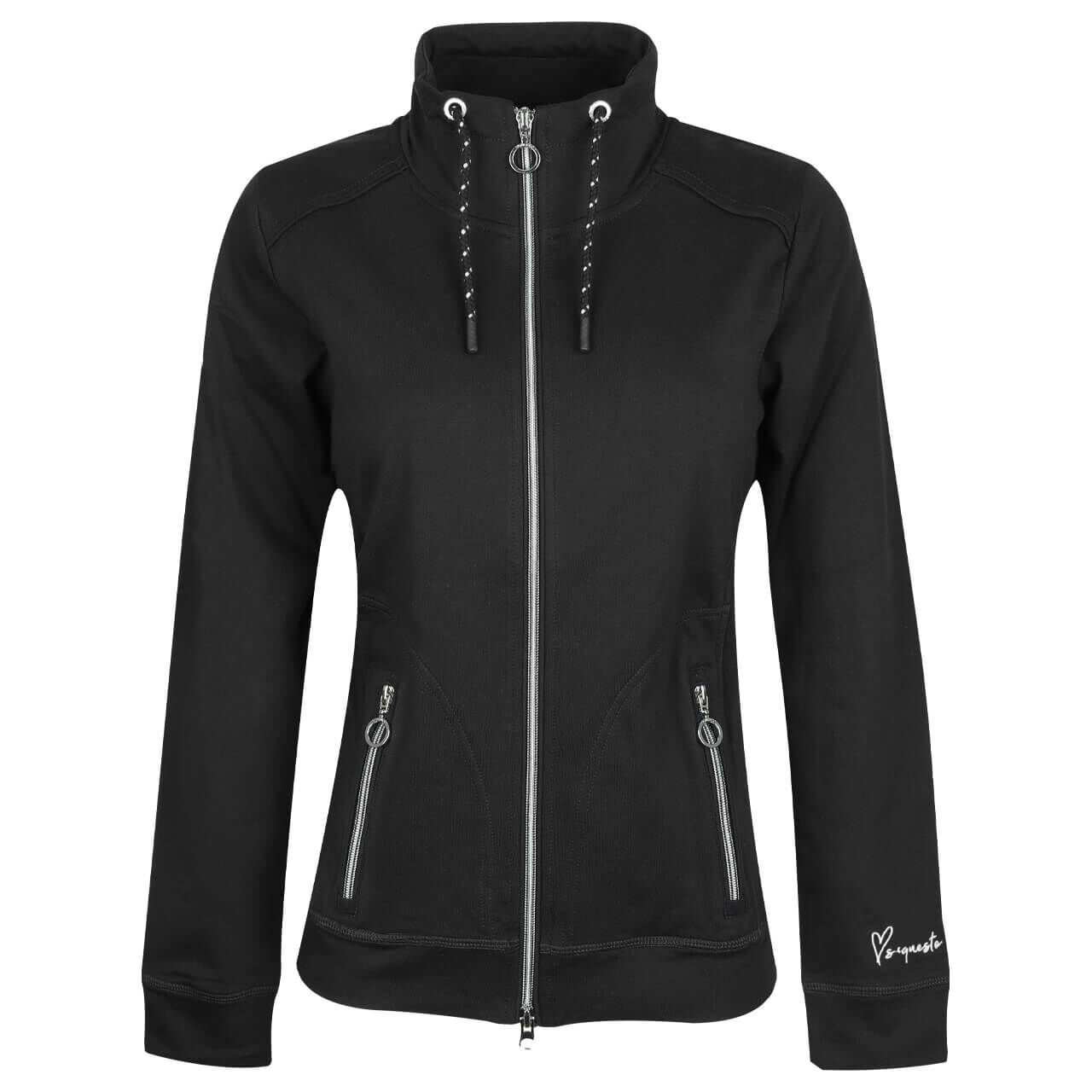 Soquesto Eva Sweatjacke black