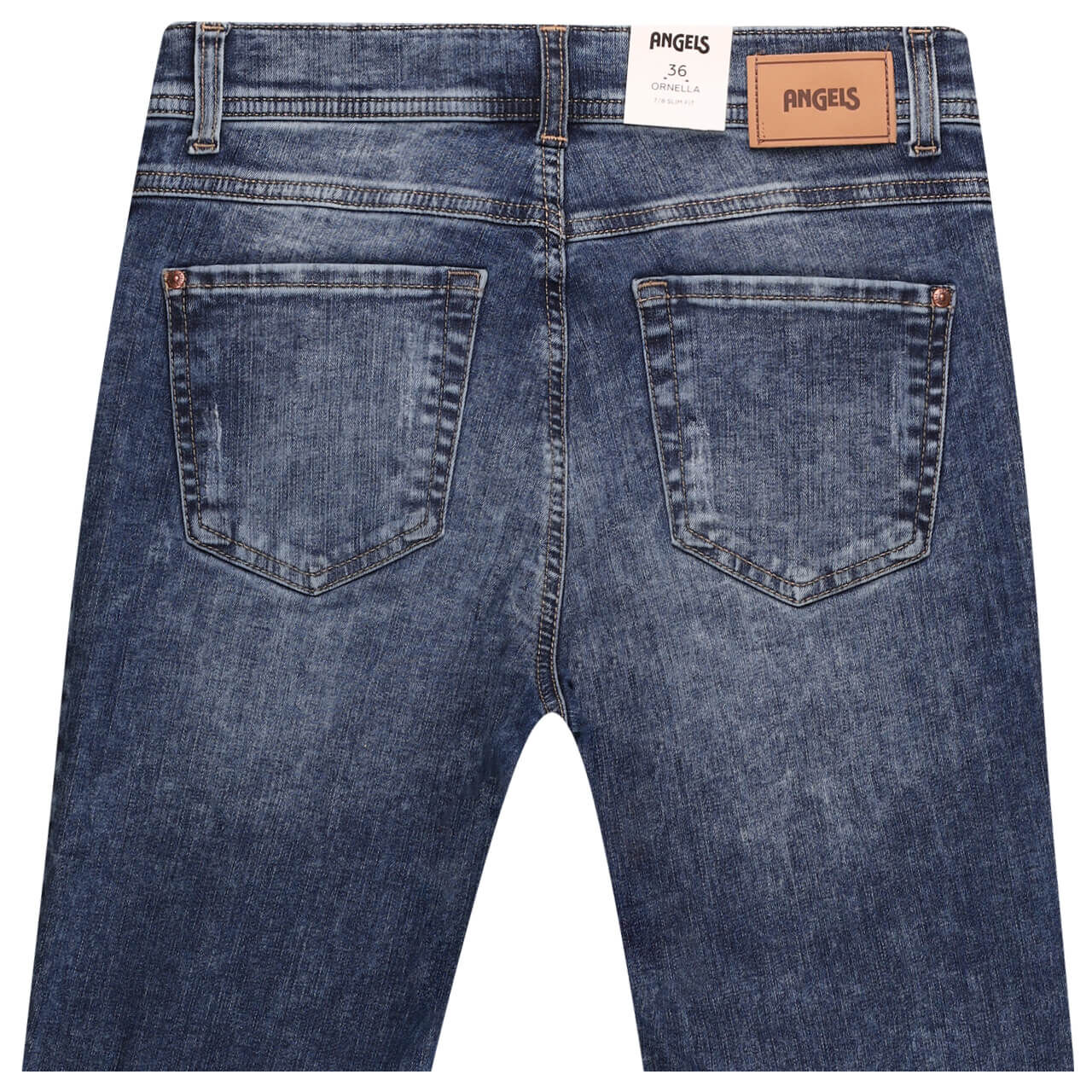 Angels Ornella 7/8 Jeans Strass old washed used diamond