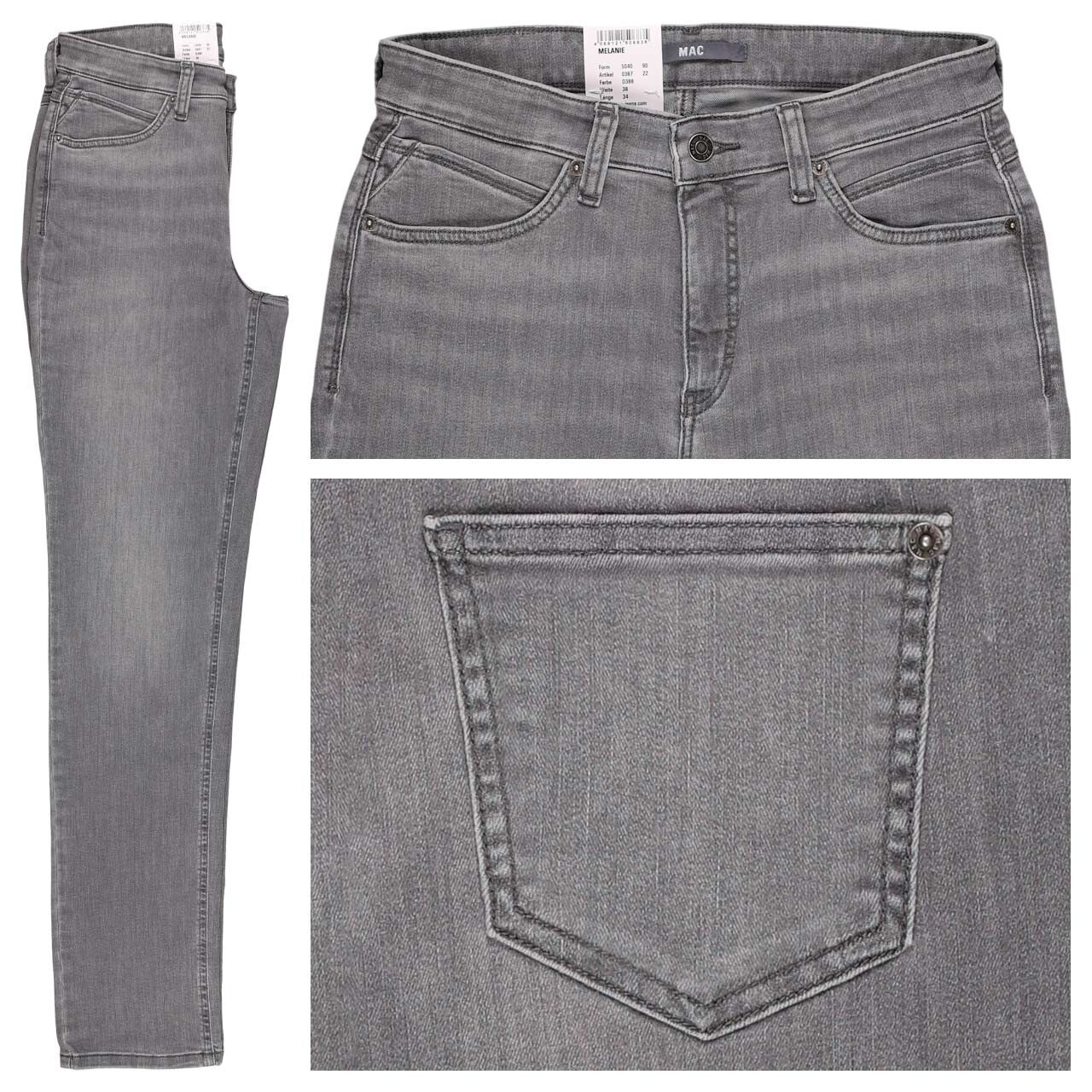 MAC Melanie Jeans carbon grey used