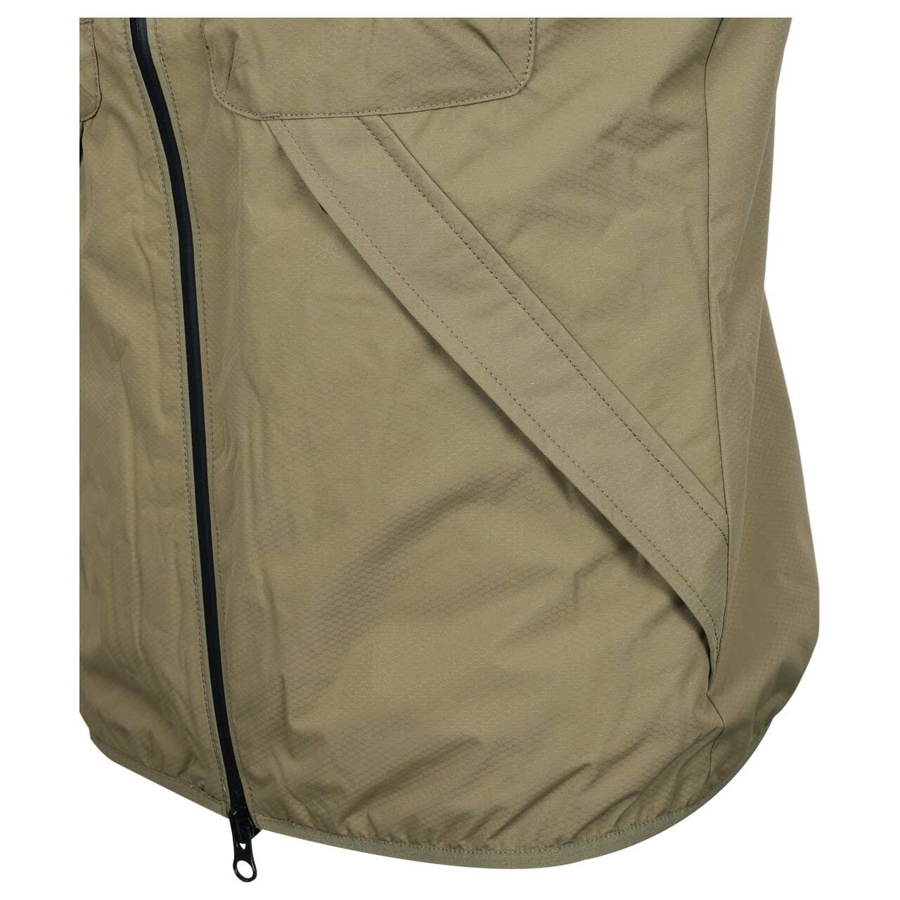 Herren Weste Cyber Vest Men von Wellensteyn in Grün, Detailansicht Tasche