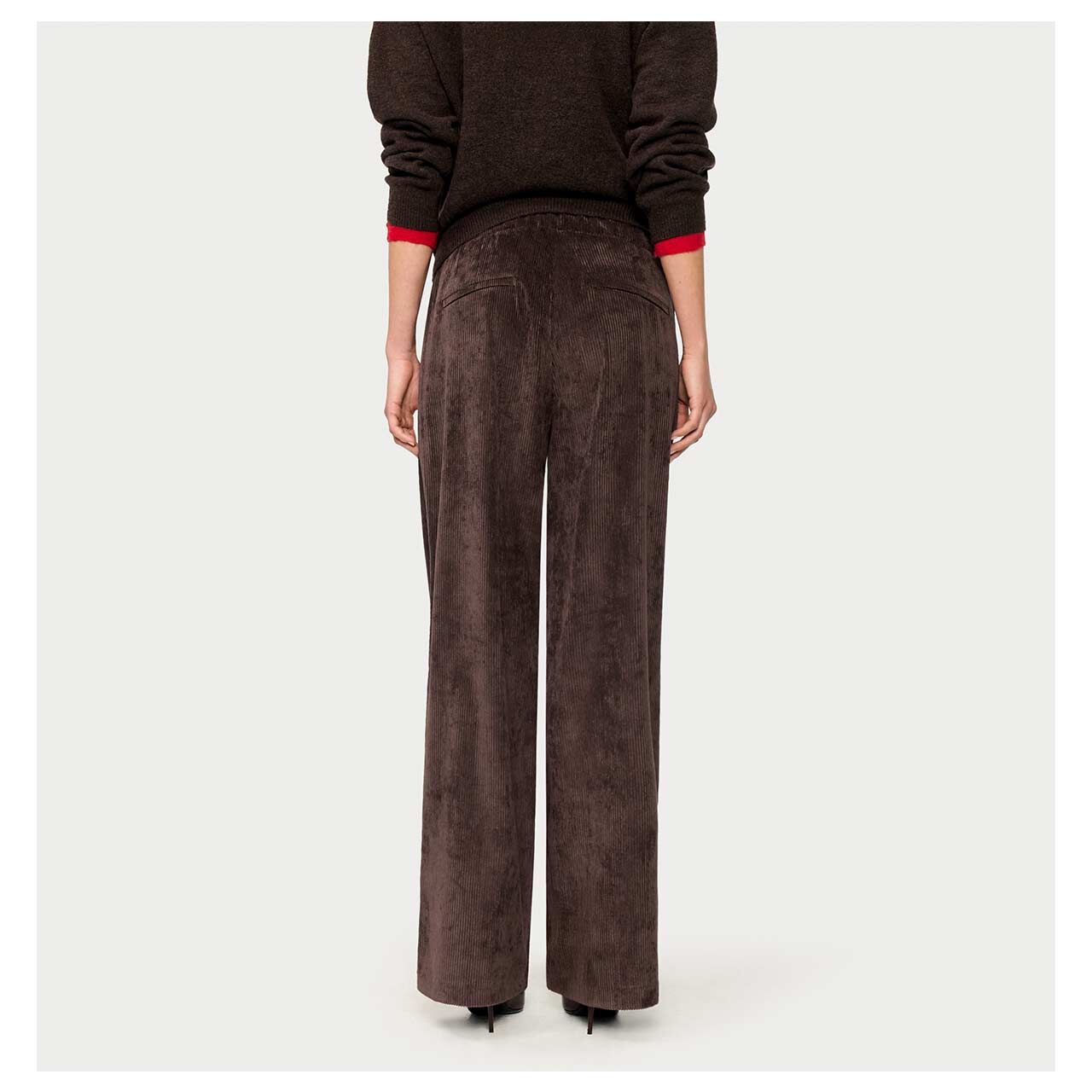 MAC Chiara Cordhose truffle brown