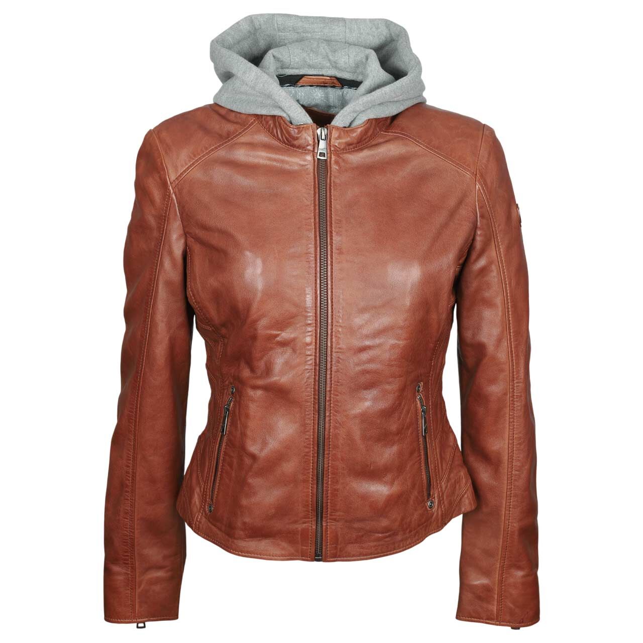Mauritius Damen Lederjacke Alva cognac