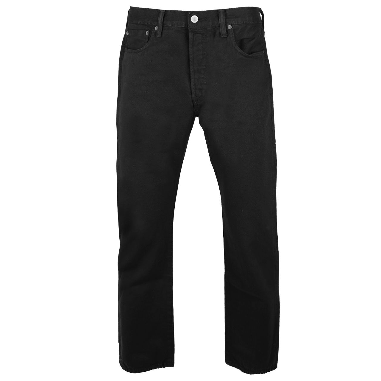 levis-jeans-black-165-vorne Levis Jeans 501 für Herren in Schwarz, FarbNr.: 0165