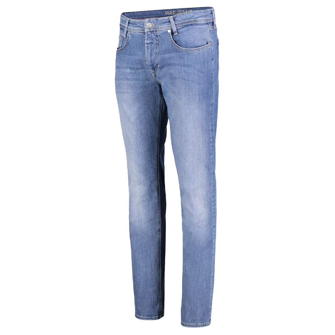 mac-jeans-macflexx-blau-H447-ansicht-03 MAC Jeans Flexx für Herren in Hellblau verwaschen, FarbNr.: H447
