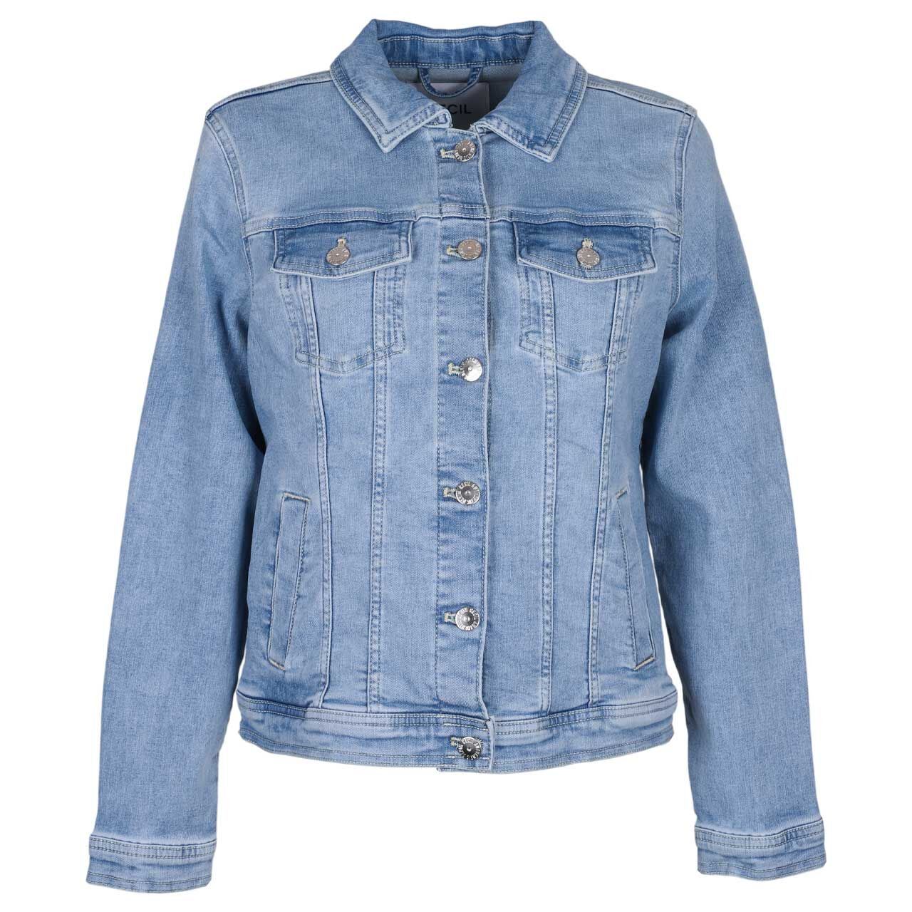 Cecil Damen Jeansjacke light blue washed