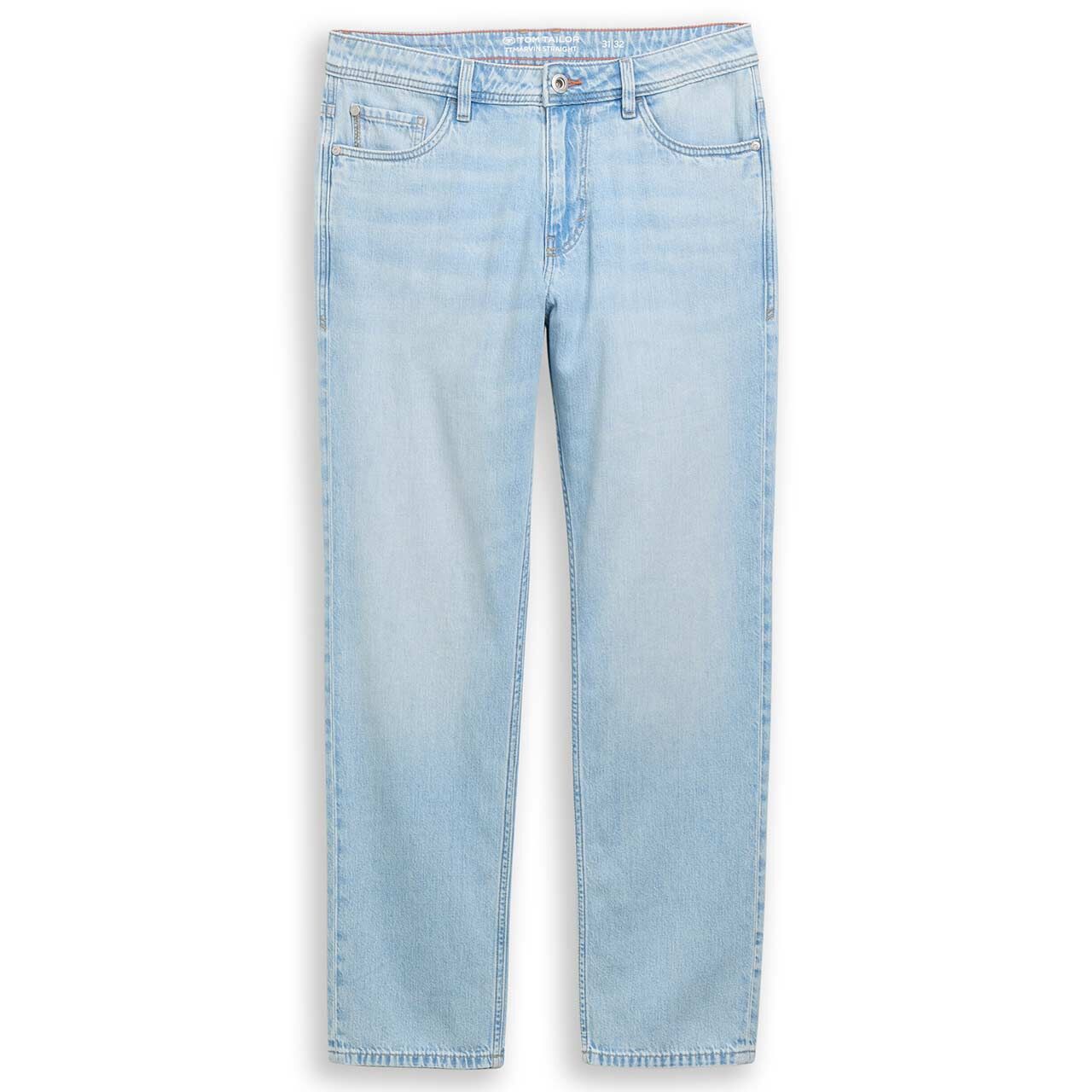 Herrenjeans Marvin von Tom Tailor in Hellblau angewaschen, Vorderansicht