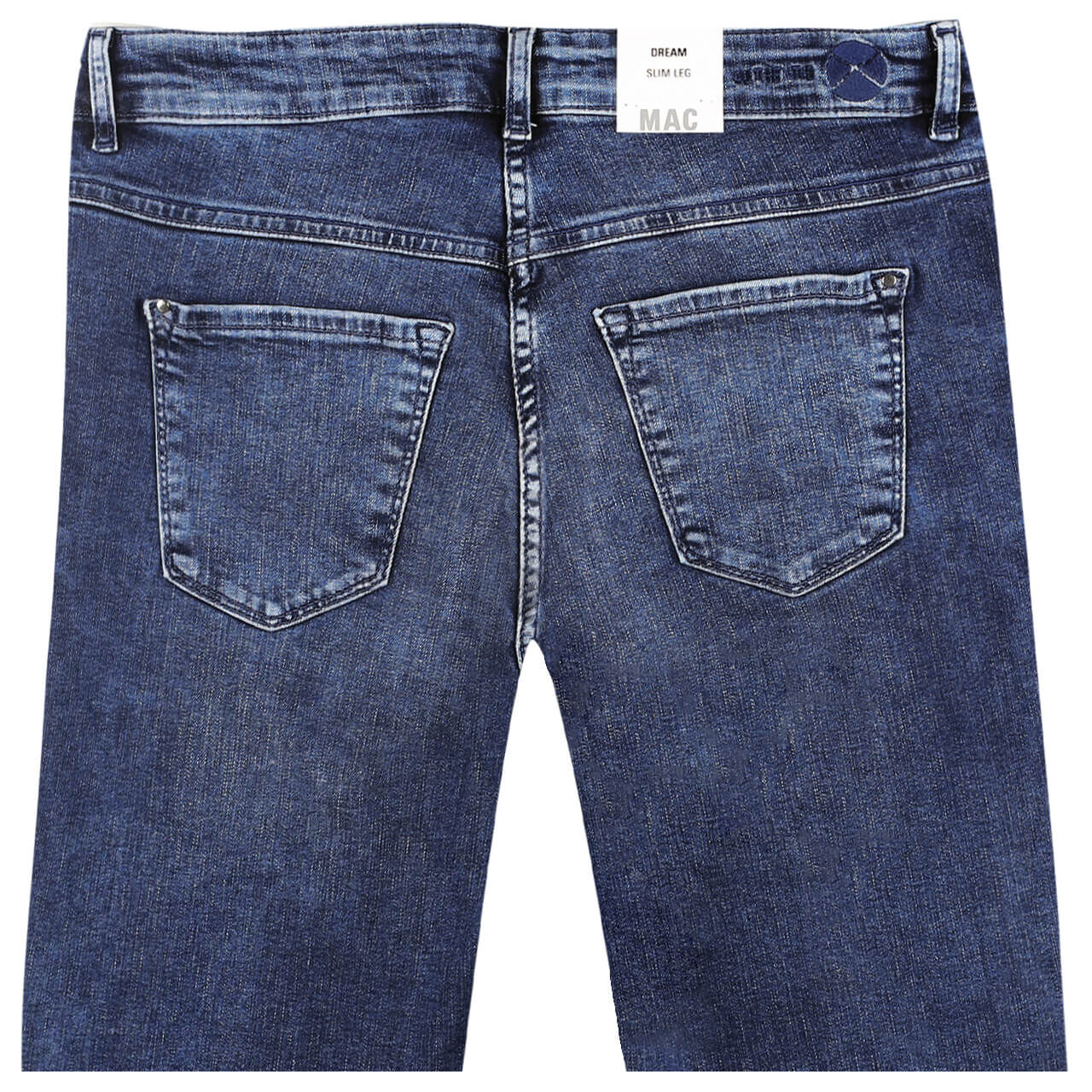 MAC Jeans Dream Slim für Damen in Mittelblau verwaschen, FarbNr.: D530