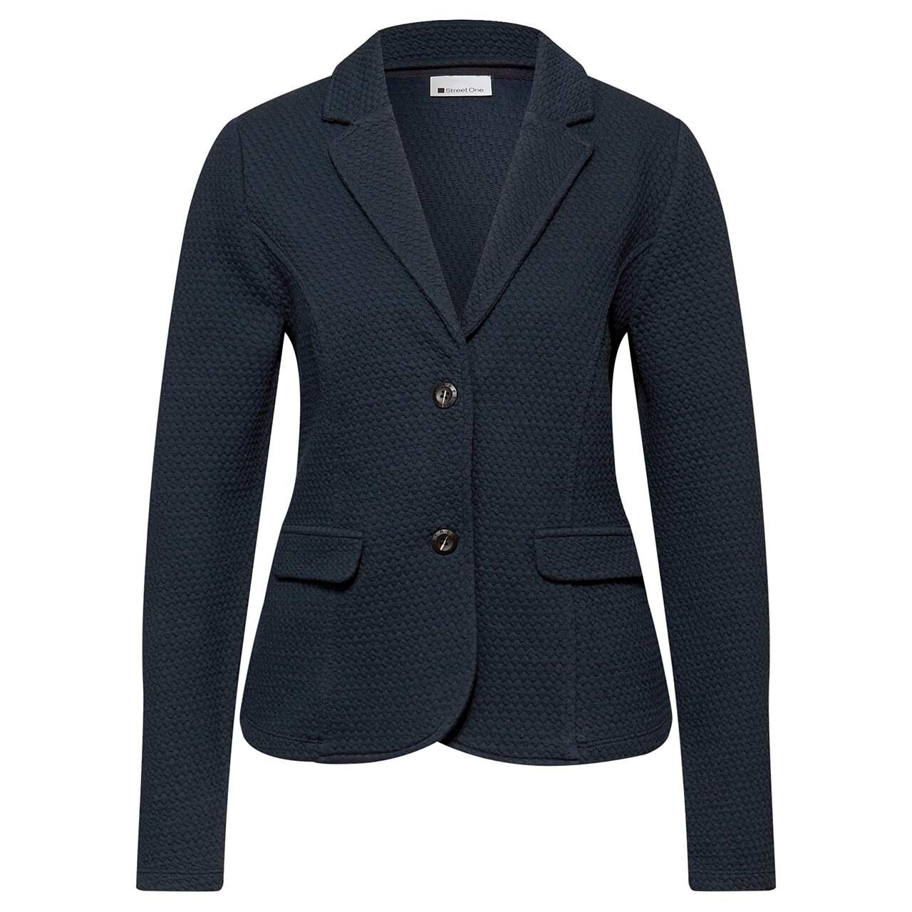 Street One Damen Blazer Basic Structure shadowed navy
