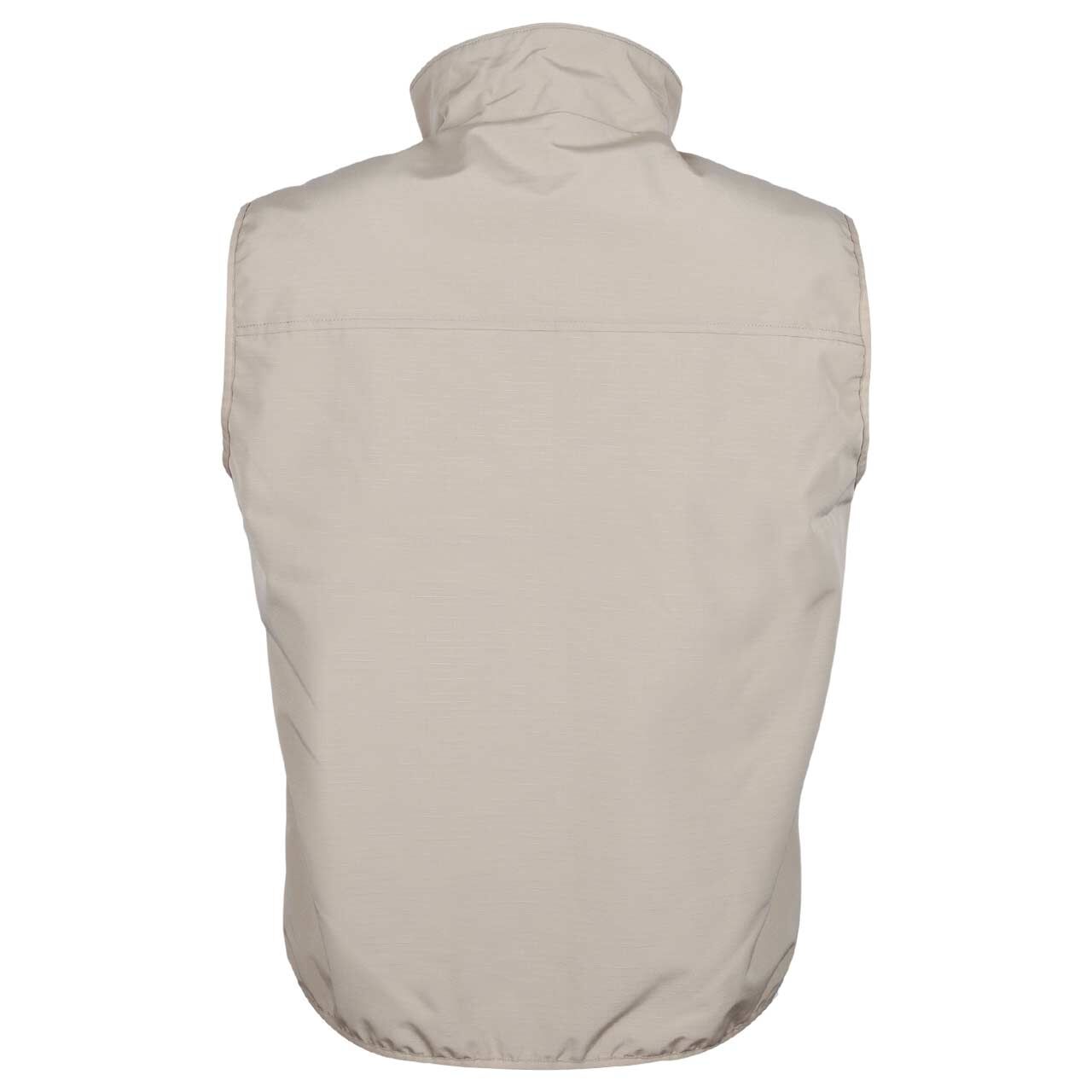 Herren Weste Cyber Vest Men von Wellensteyn in Beige, Rückansicht