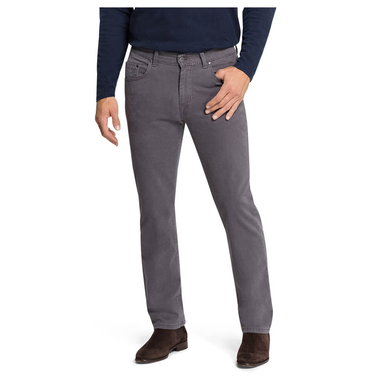 Pioneer Rando Jeans Megaflex grey structured