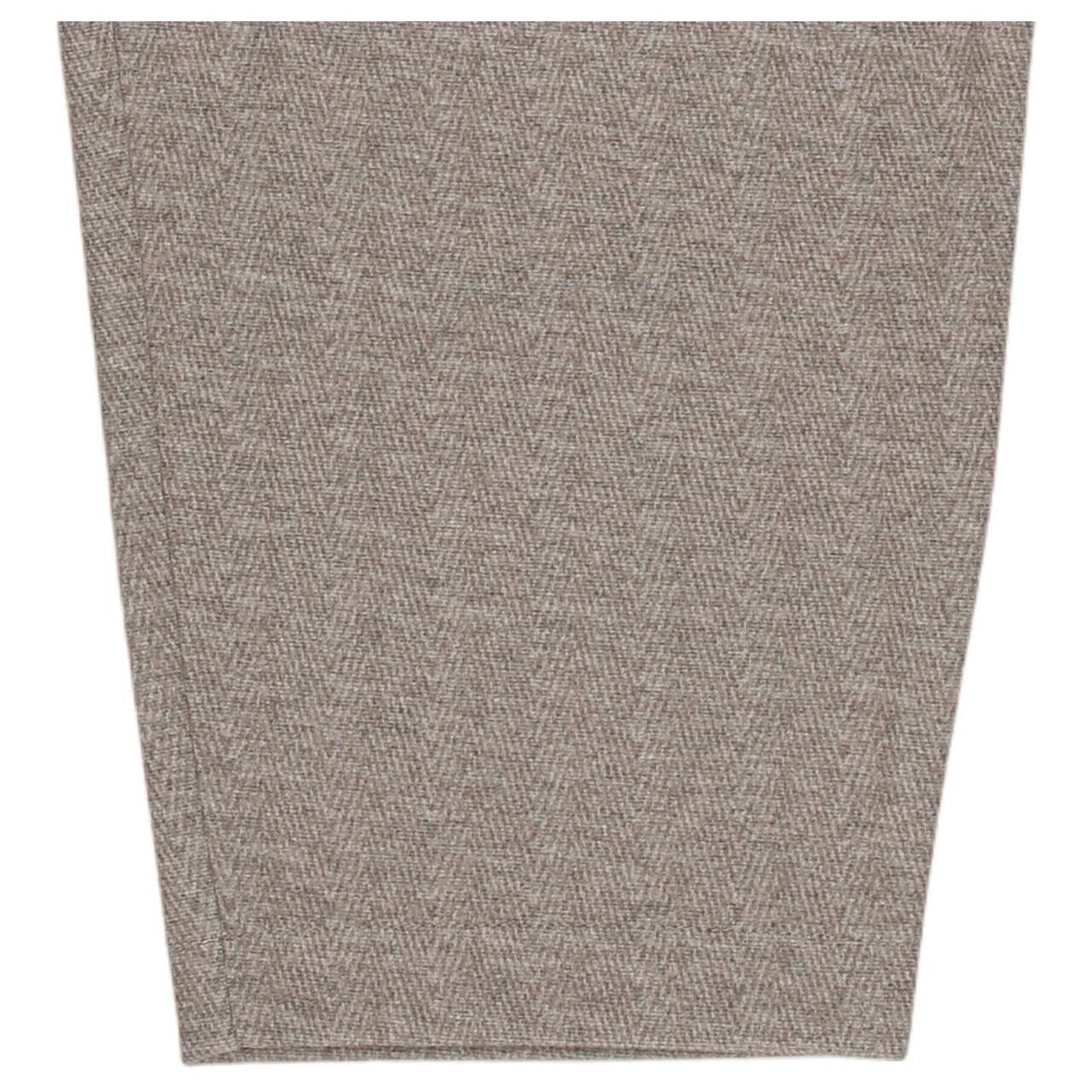 Damen 7/8 Hose Heartbreaker von Senoritas ICON in Beige mit Print, Detailansicht Hosenbeinabschluss