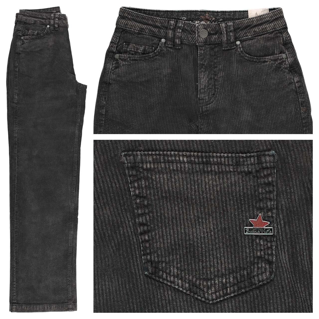 Buena Vista Straight Pants Corduroy Cordhose vintage black
