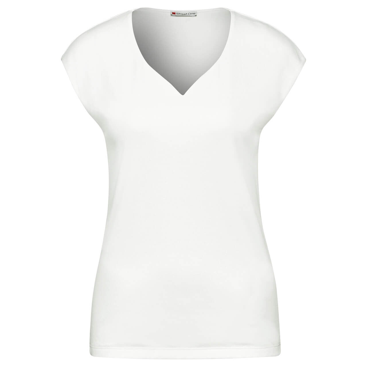 Street One Damen T-Shirt Ada smooth off white