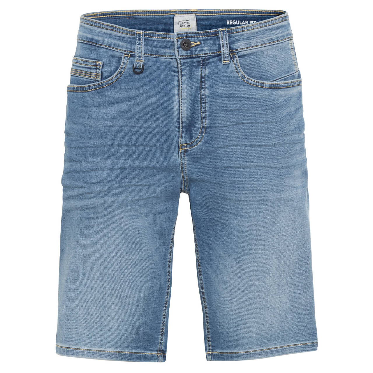 camel-active-jeans-houston-bermuda-blau-41-ansicht Camel active Jeans Houston fleXXX Bermuda für Herren in Hellblau angewaschen, FarbNr.: 41