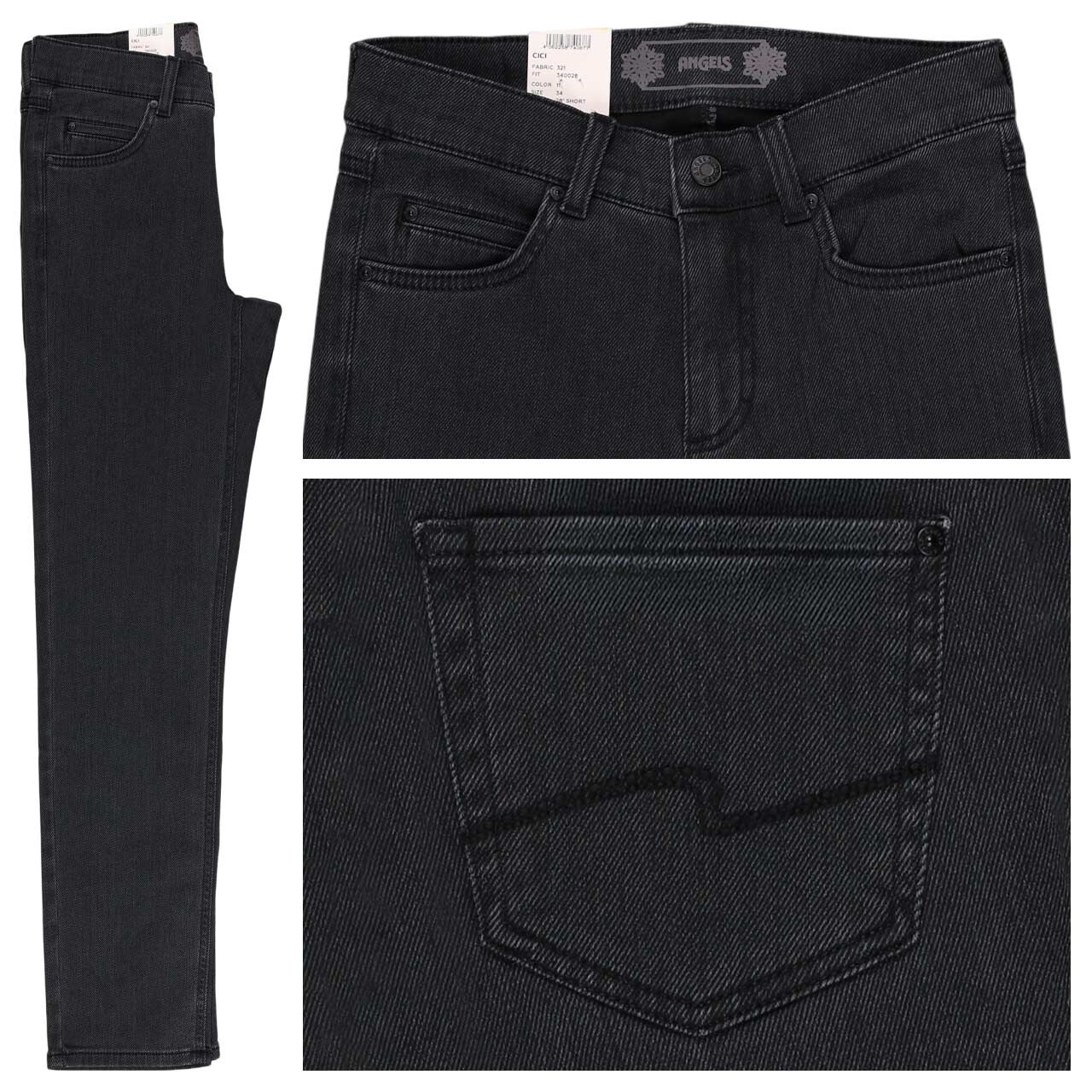 Angels Cici Jeans anthracite thermo denim