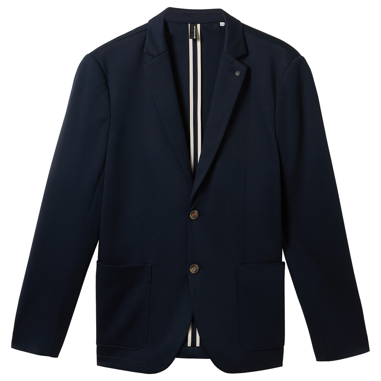 Tom Tailor Herren Sakko Casual Piqué Blazer sky captain blue Tom Tailor Herren Sakko Casual Piqué Blazer sky captain blue