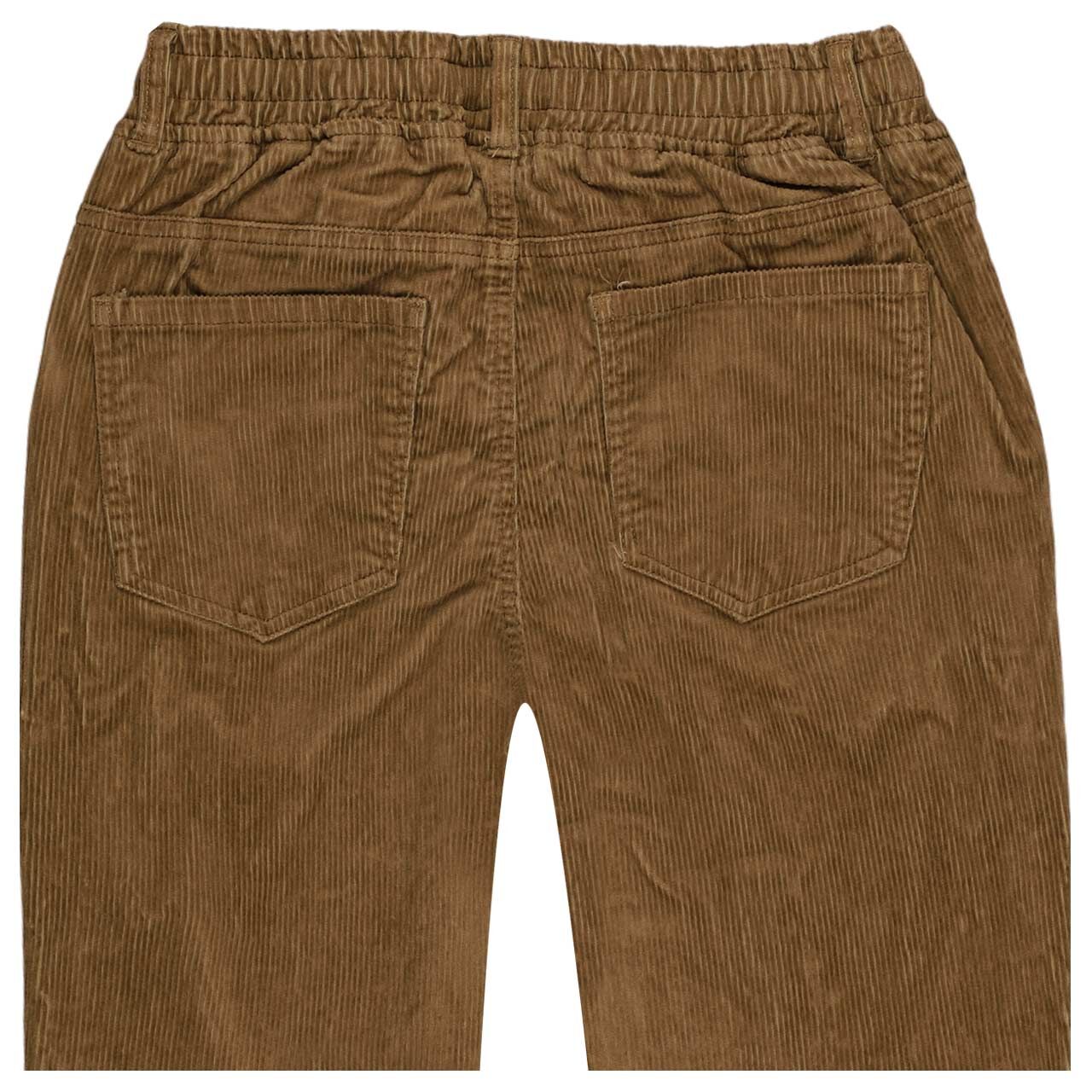 Damen Cordhose Diana von Red Button in Hellbraun, detaillierte Rückansicht