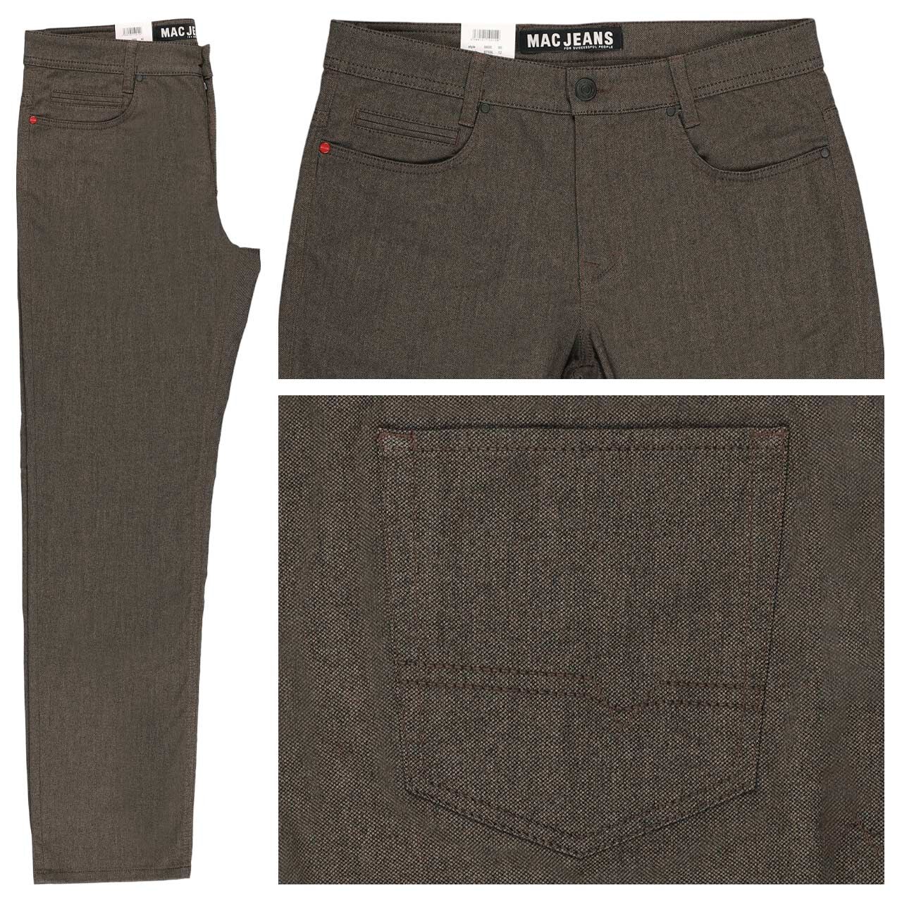 MAC Arne Hose mahagony brown