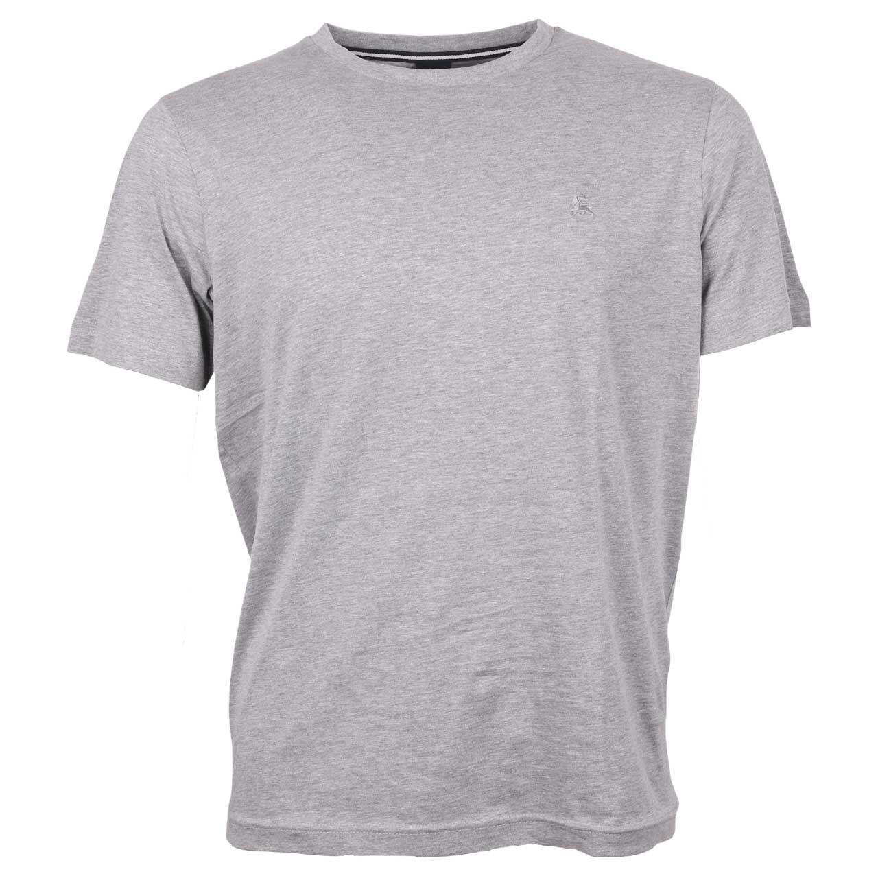 Lerros Herren T-Shirt platinum grey melange