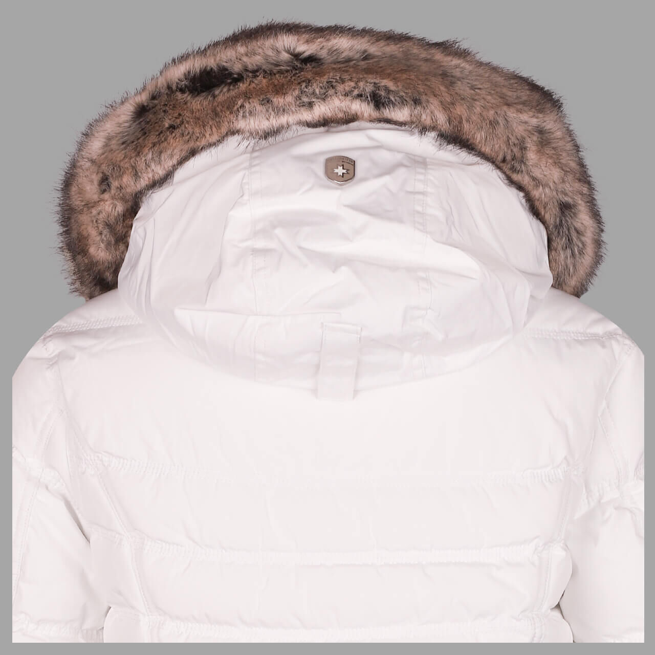 Damen Jacke Queens von Wellensteyn in Weiß, Detailansicht hinten