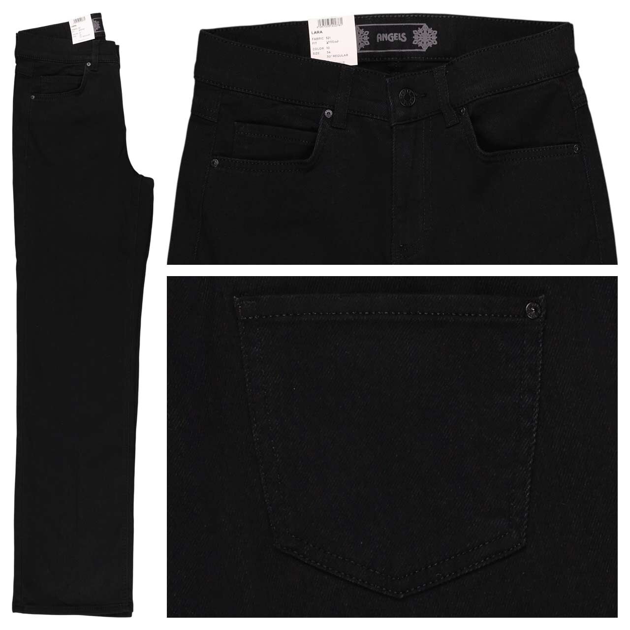 Angels Lara Jeans black thermo denim