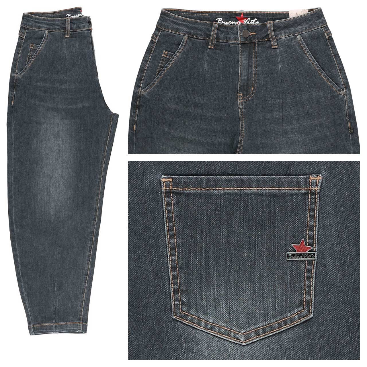 Buena Vista Ballon 7/8 Stretch Denim Jeans graphite denim