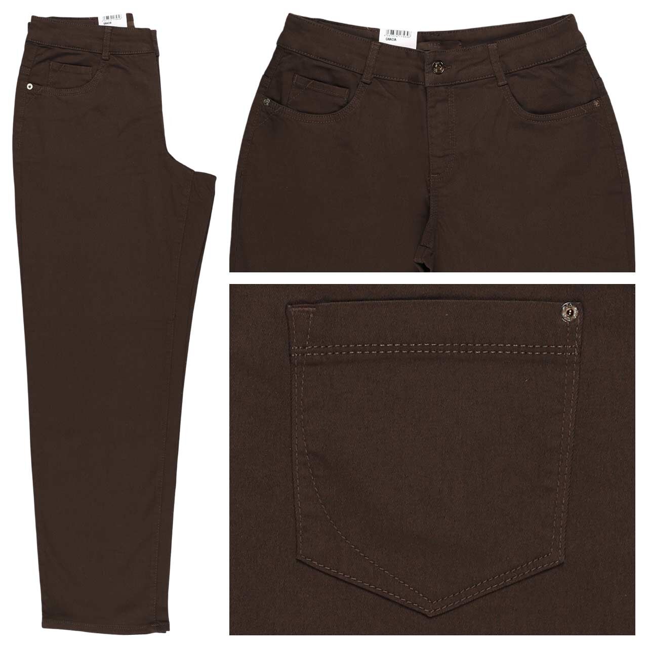 MAC Gracia Jeans deep brown