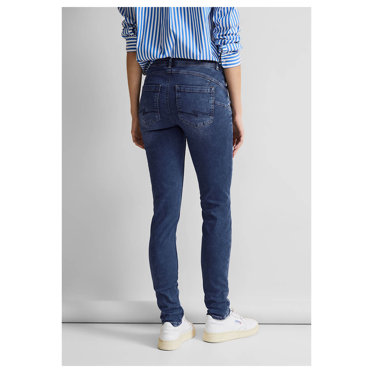 Street One York Jeans mid blue washed