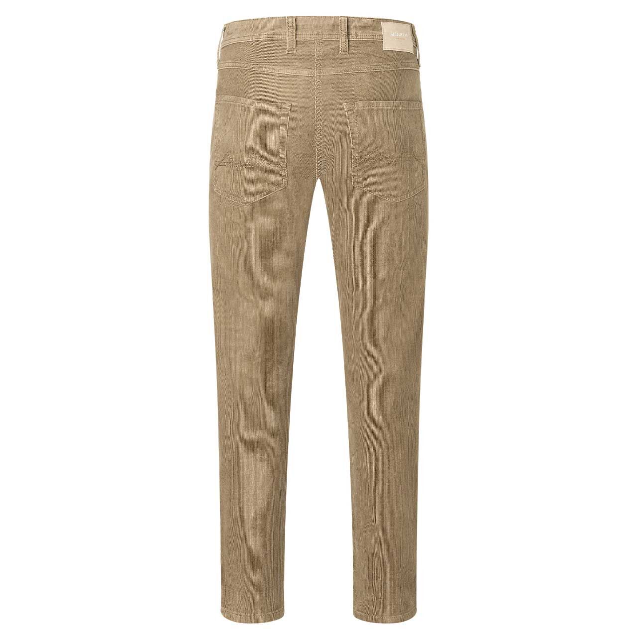 Herren Cordhose Arne von MAC in Braun, Rückansicht