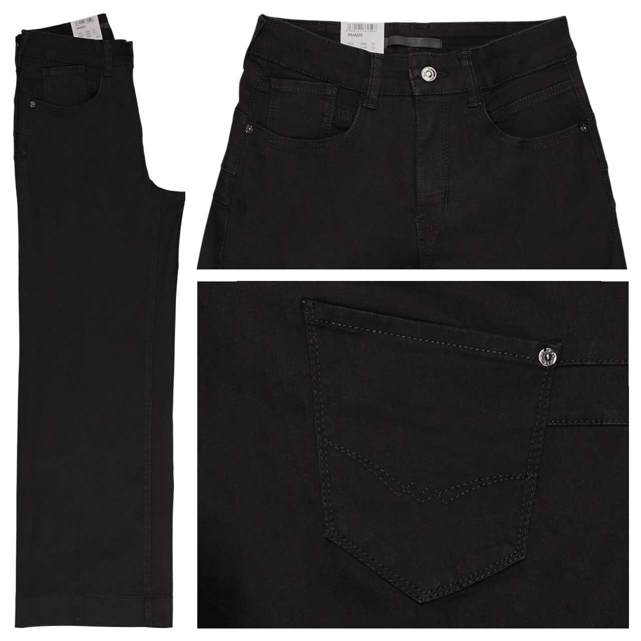 MAC Palazzo Jeans black
