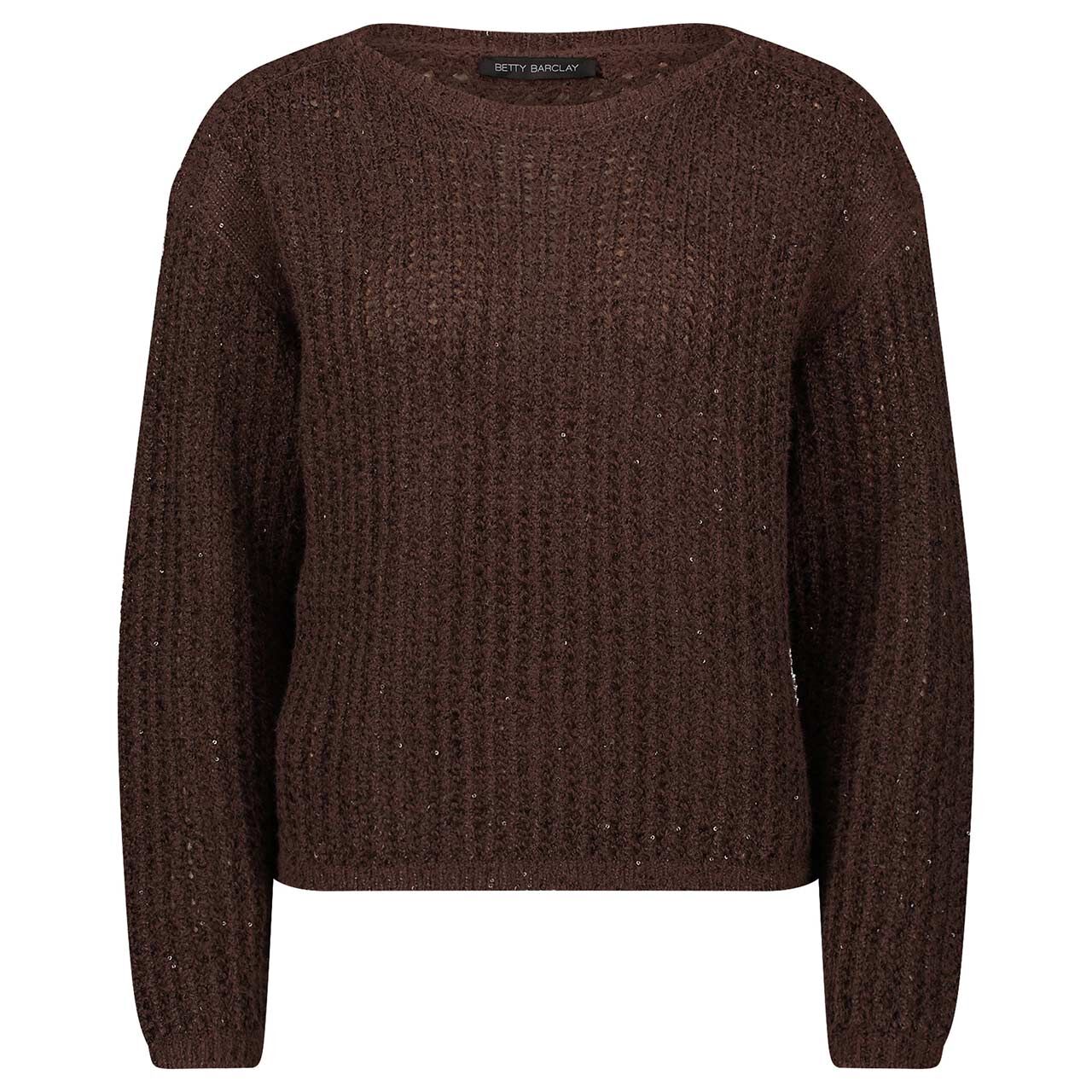 Betty Barclay Damen Pullover dark chocolate